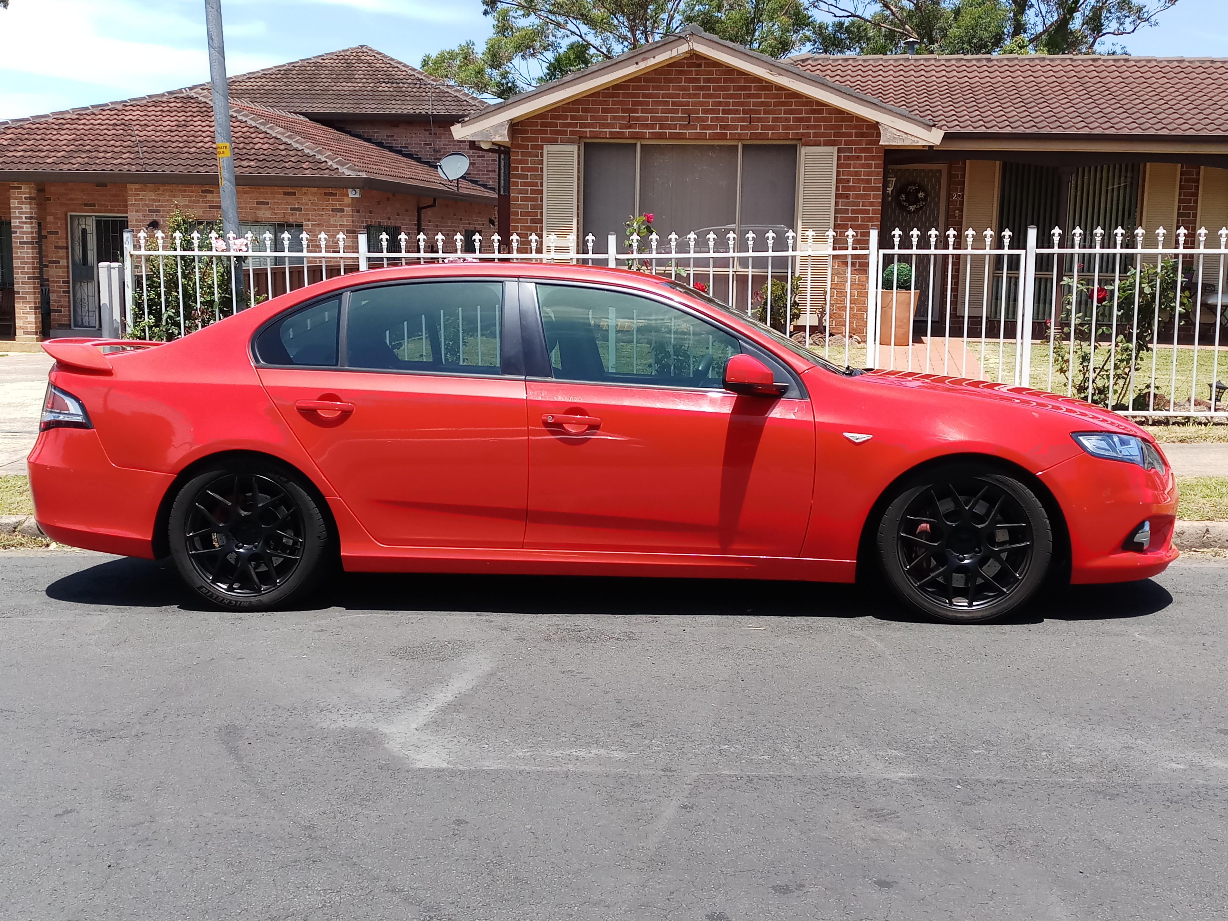 The "Aussie 2J". My Falcon XR6 Turbo. 600hp of inline 6 power 18psi