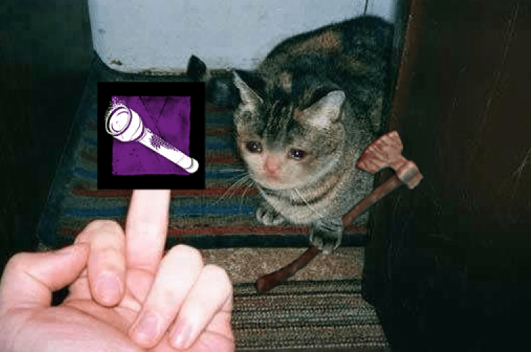 sadcat is the only thing that describes me when i play killer