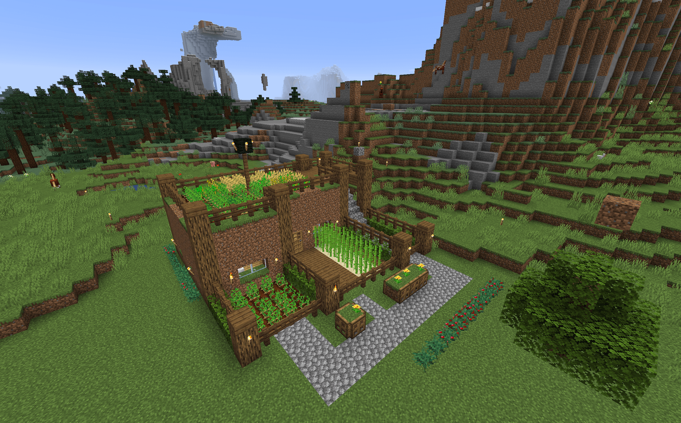 BUILDING THE BEST DIRT HOUSE IN MINECRAFT! YouTube