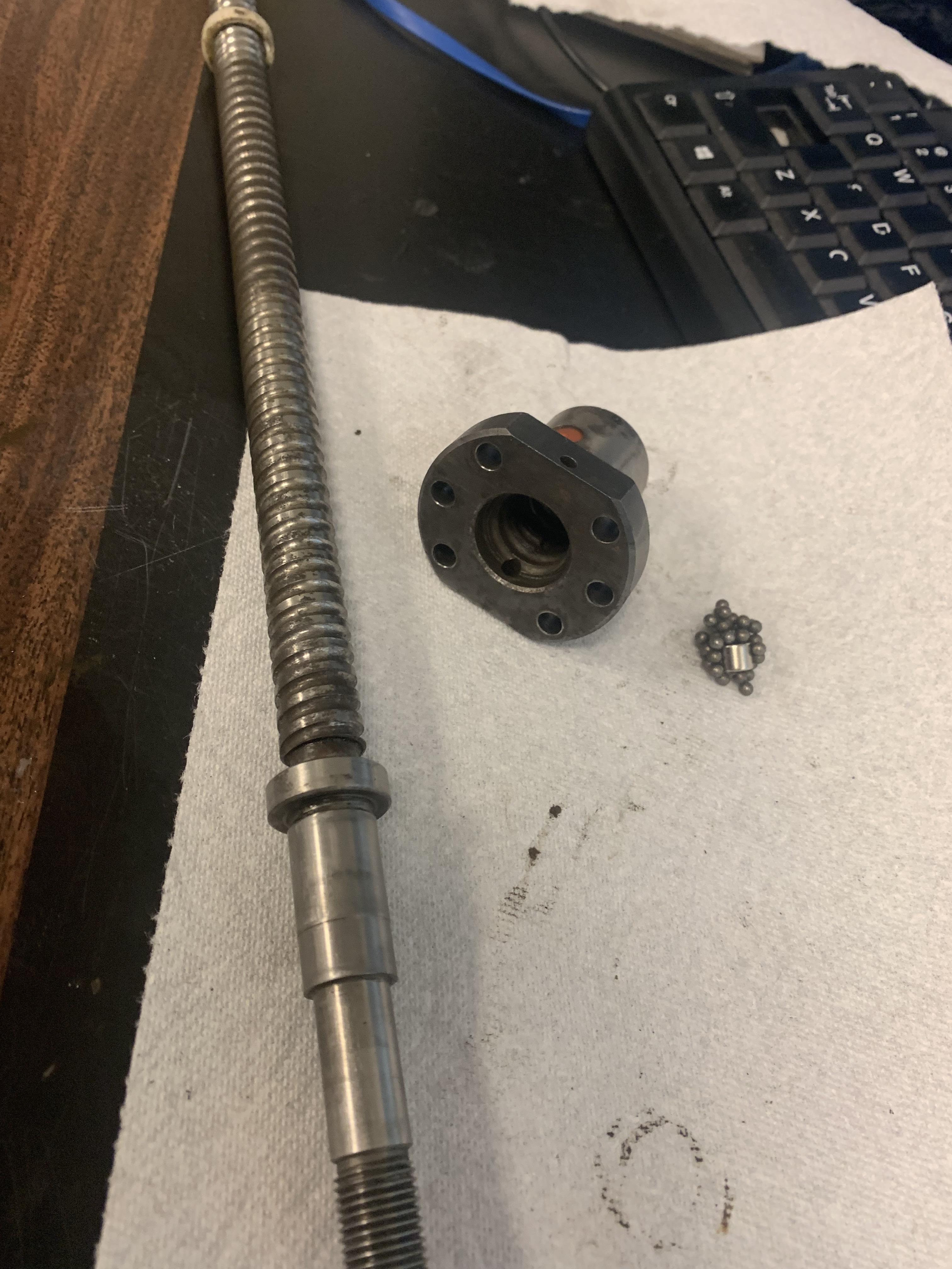 Help with CNC Lathe ball screw assembly r/CNC