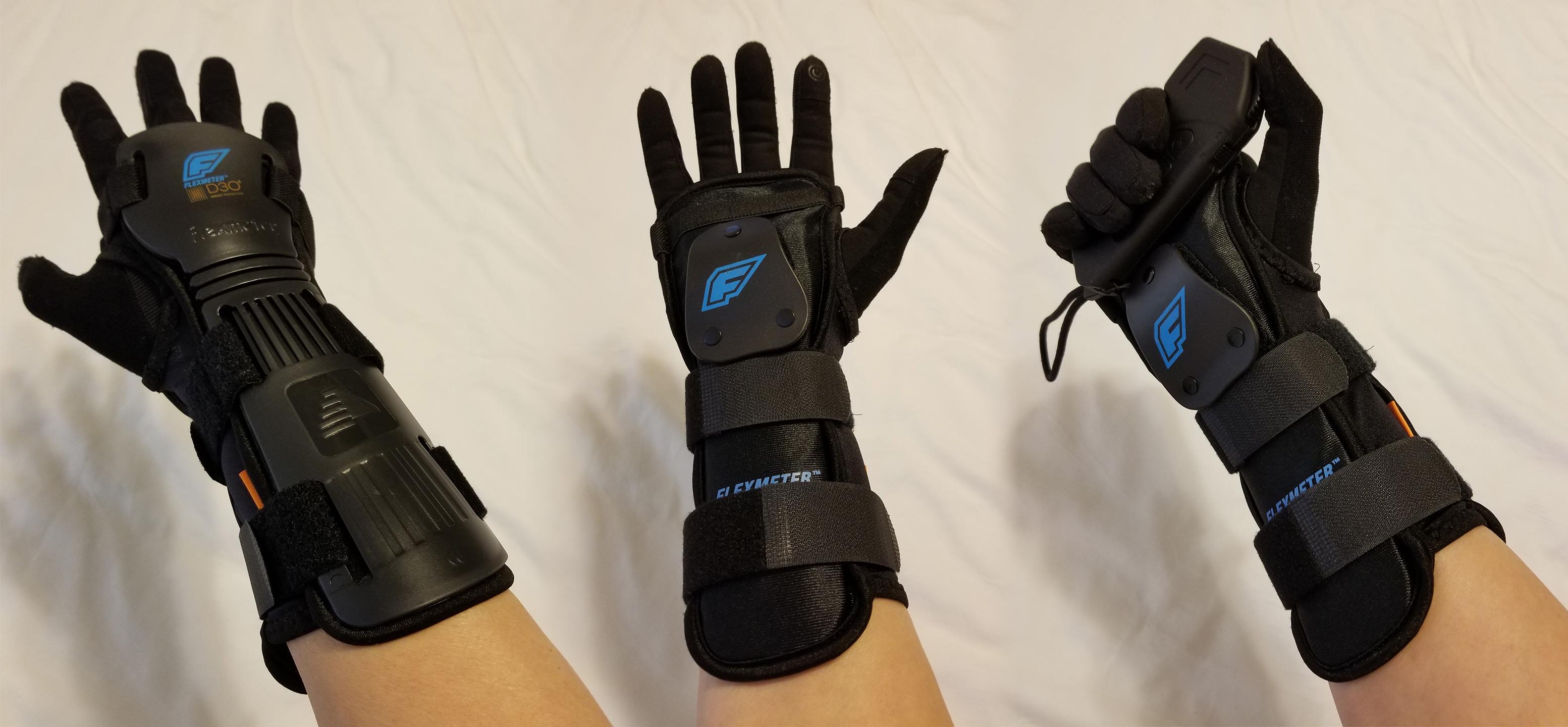 These Amazon wrist guards fit over my 1Protect gloves perfectly, no