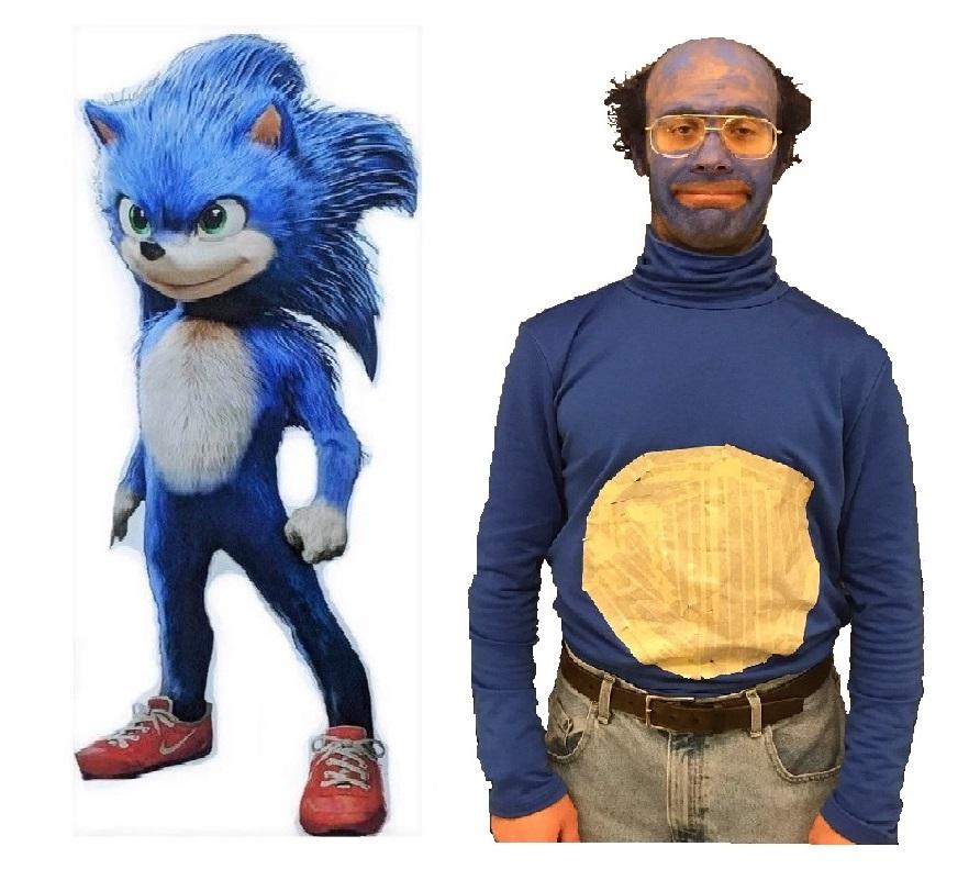 Sonic The Hedgehog Costume Movie