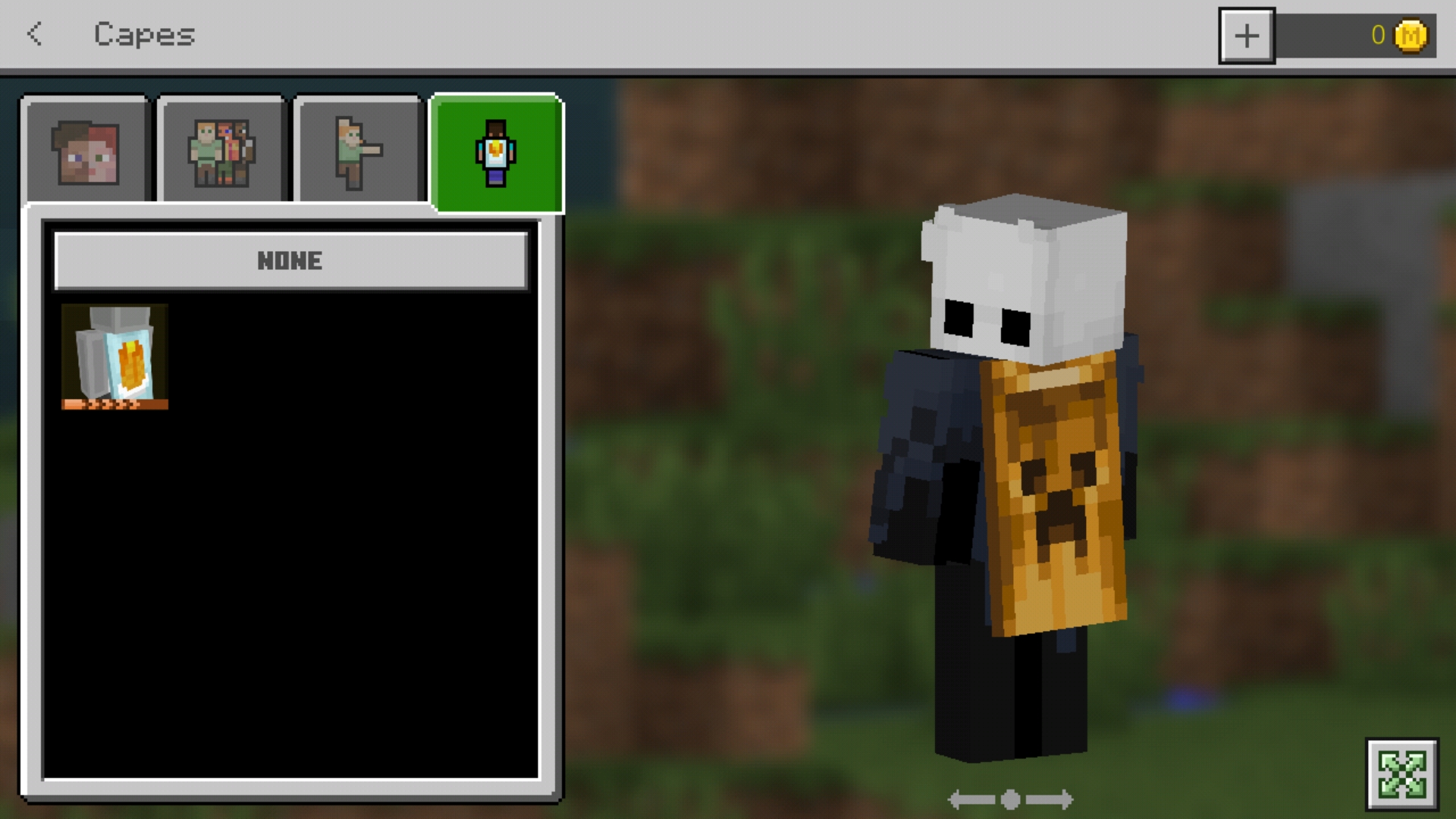 My minecon cape 2019 disappeared but I still have it in my cherecter MCPE