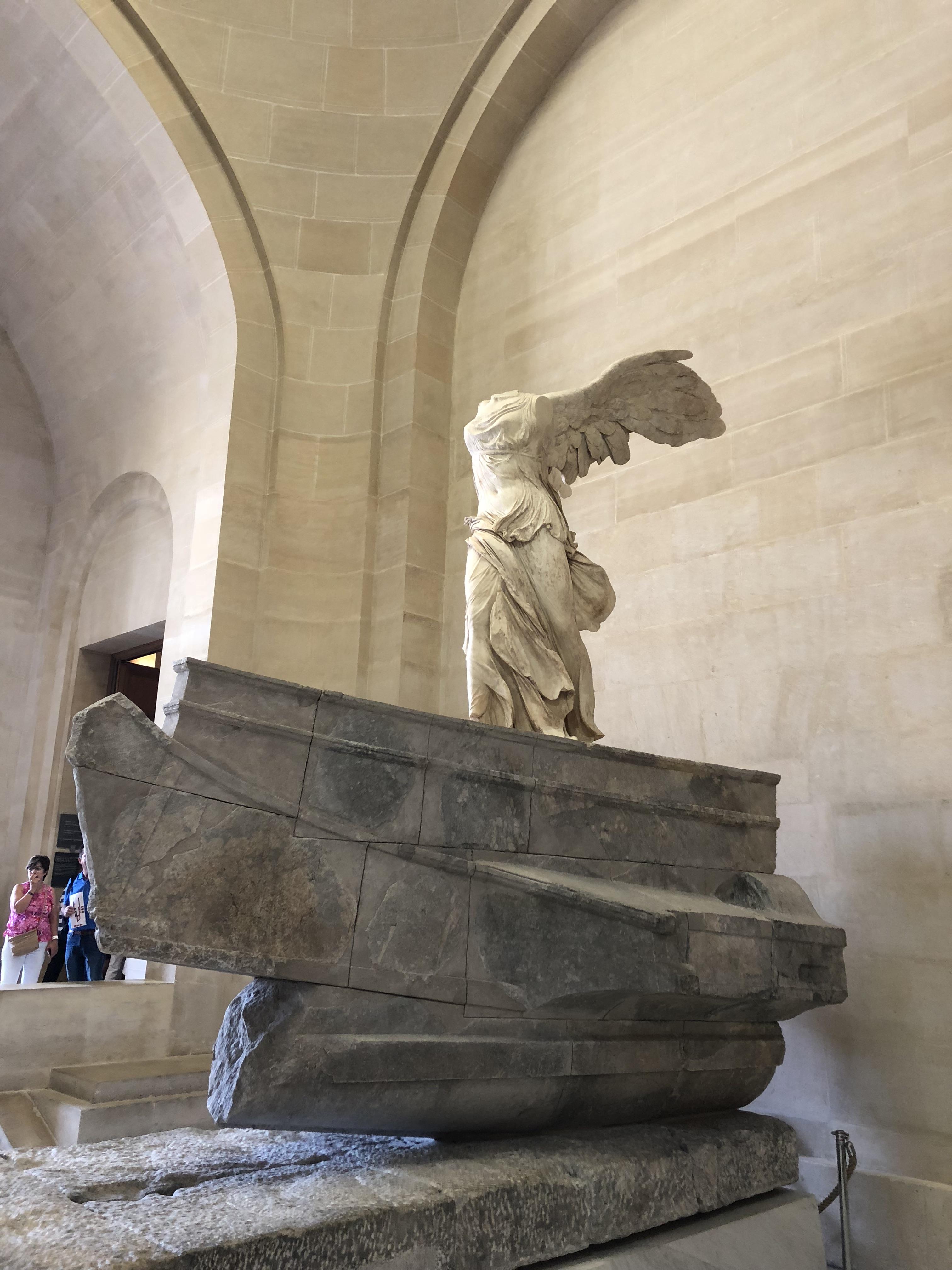 Rolls Royce Inspiration. The Winged Victory of Samothrace (in the