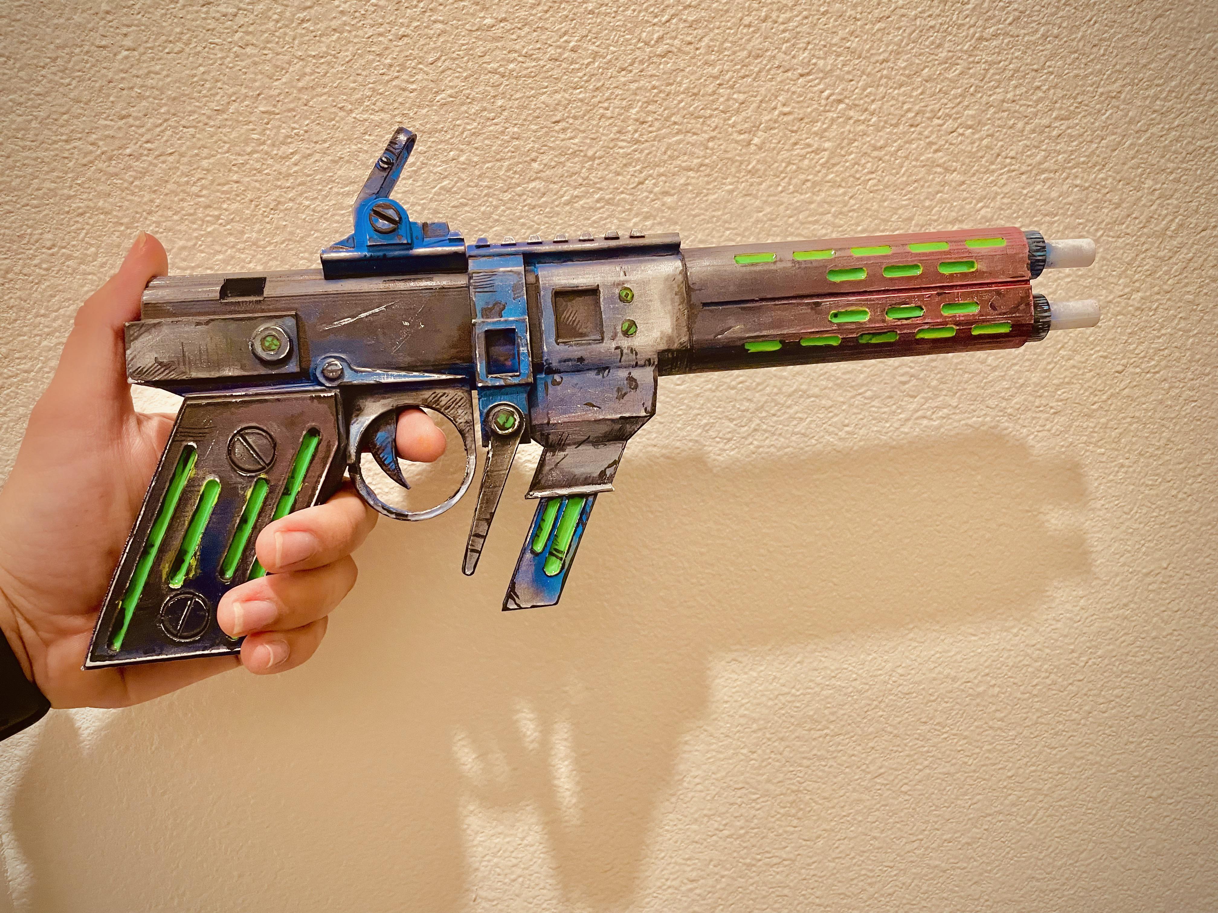 Work in progress 3d print infinity pistol r/Borderlands2