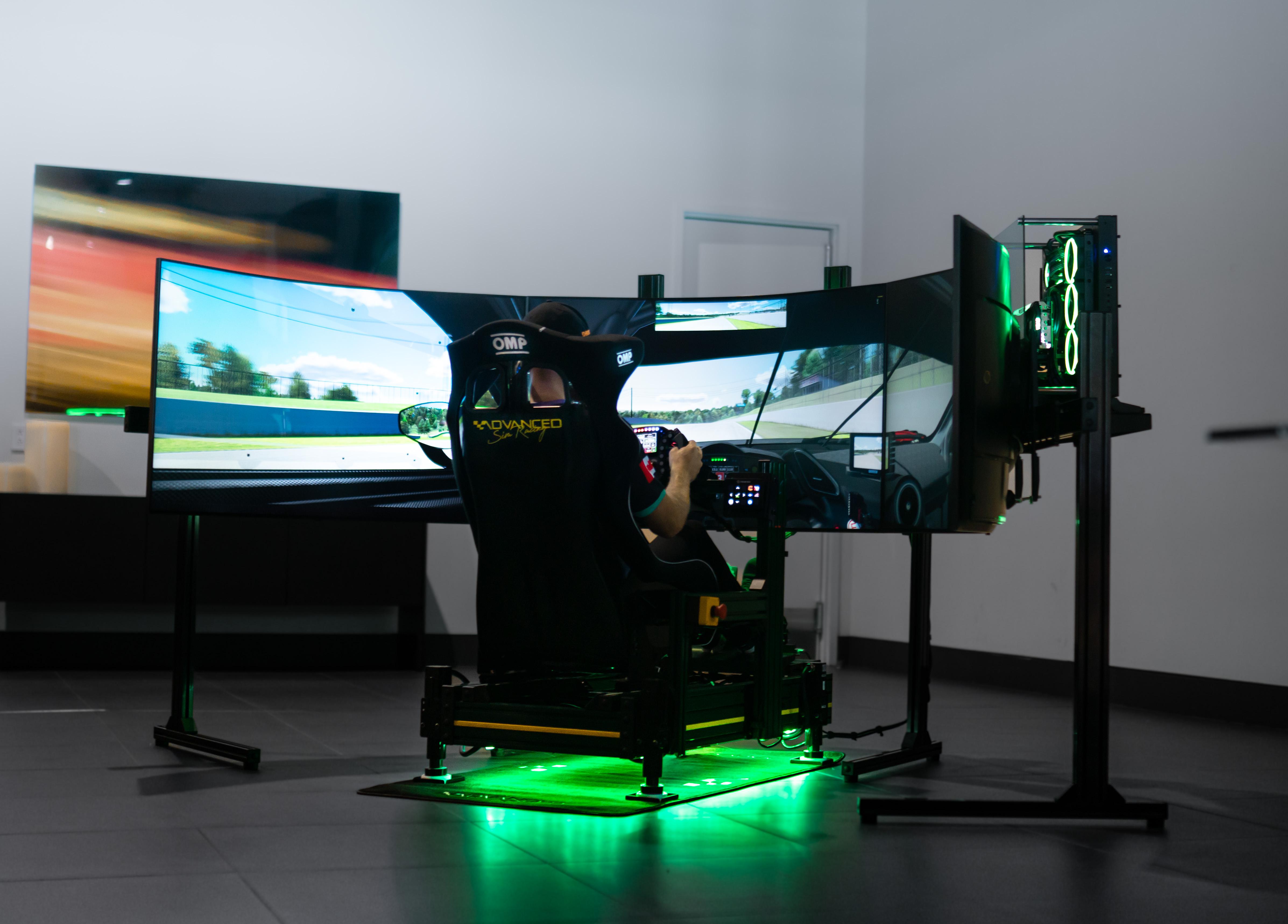 Triple 55” Samsung Odyssey Ark Gaming Monitor... Because why not? r