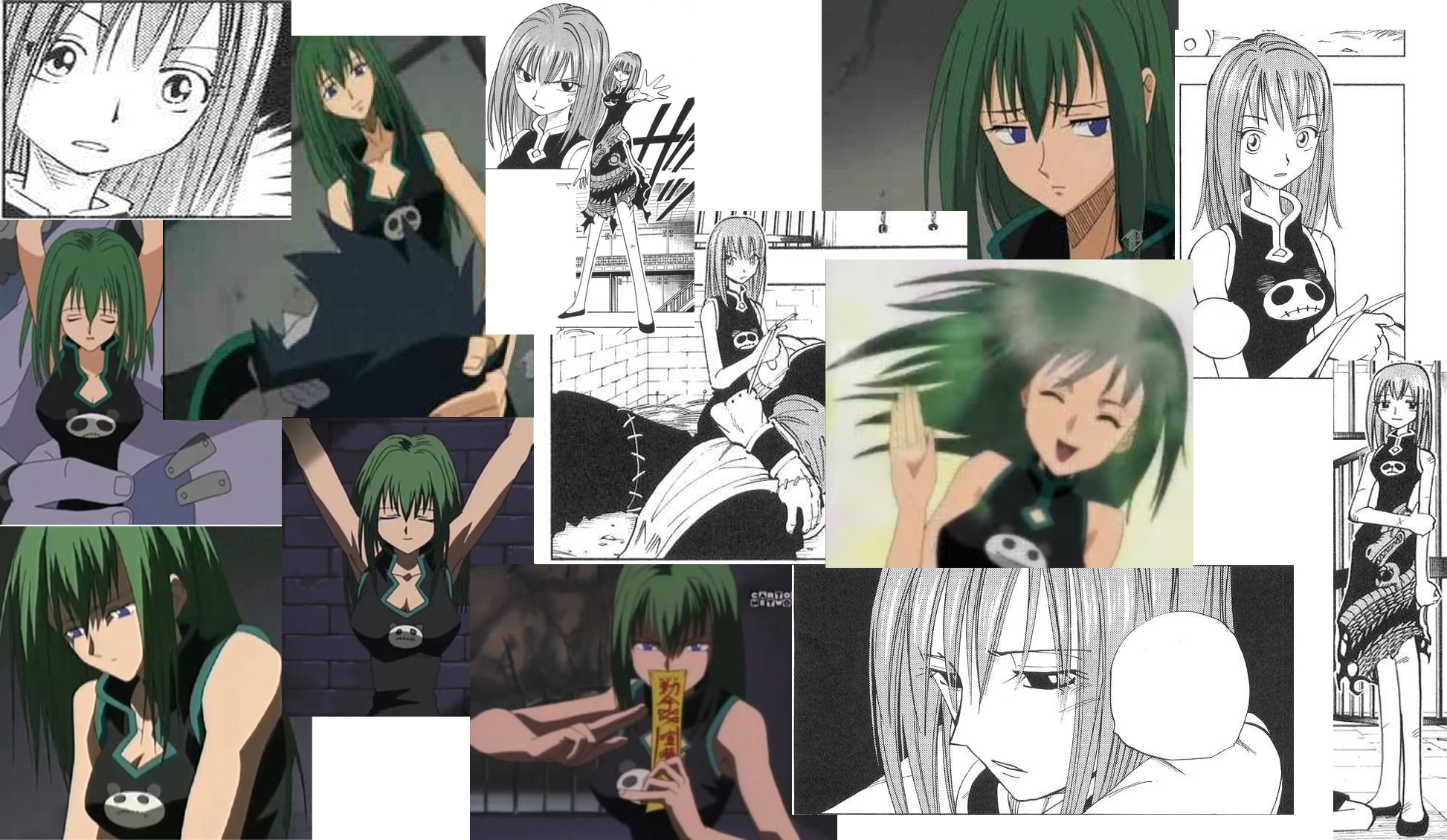 Tao Jun with her hair down appreciation post. r/ShamanKing