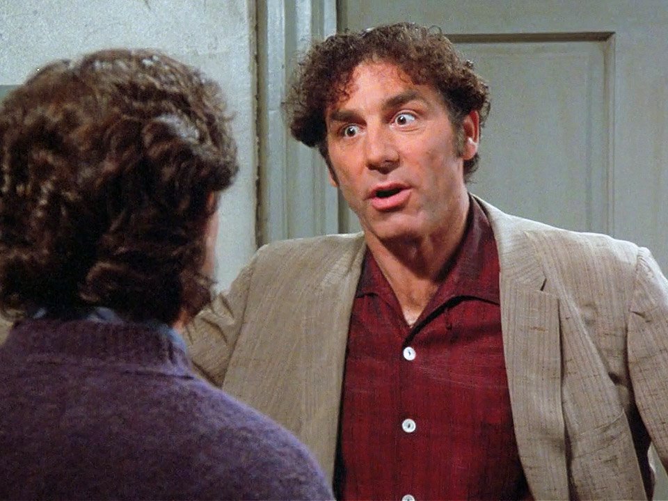 Lowflow shower Kramer every Zoomer with a broccoli haircut r/seinfeld