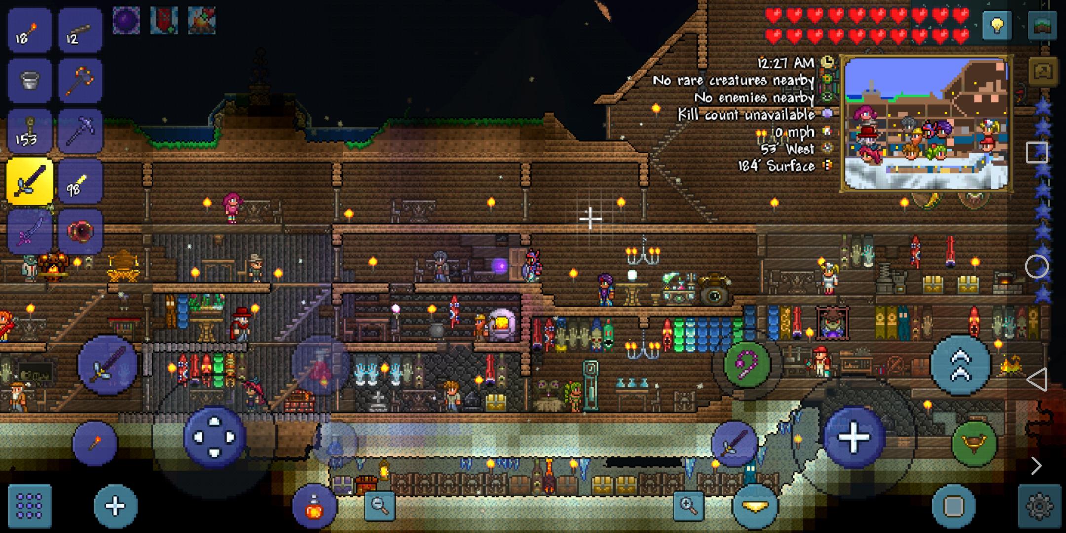 First time playing terraria, spawned in a world where there is no