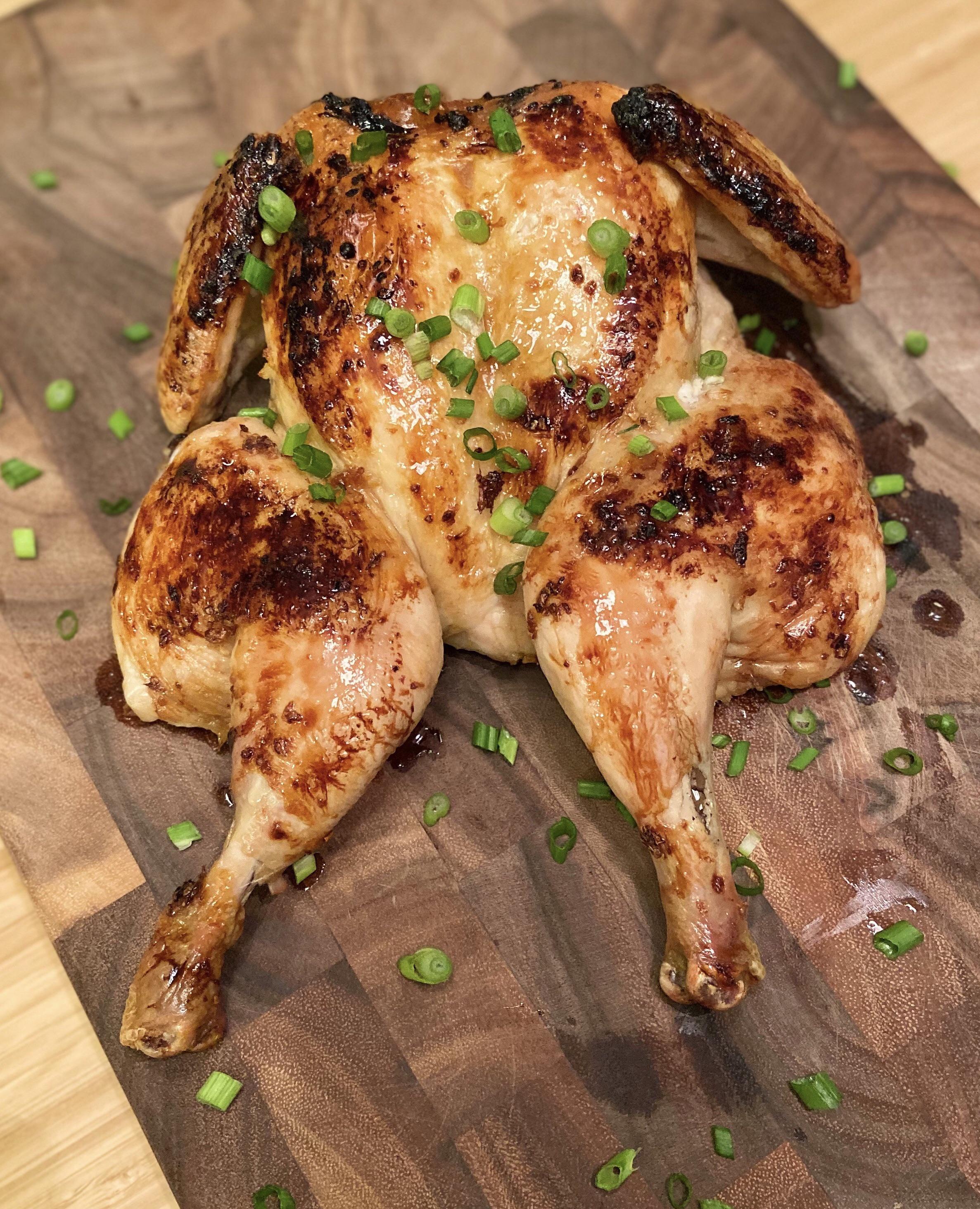 Food Lab TeriyakiGlazed Roast Chicken r/seriouseats