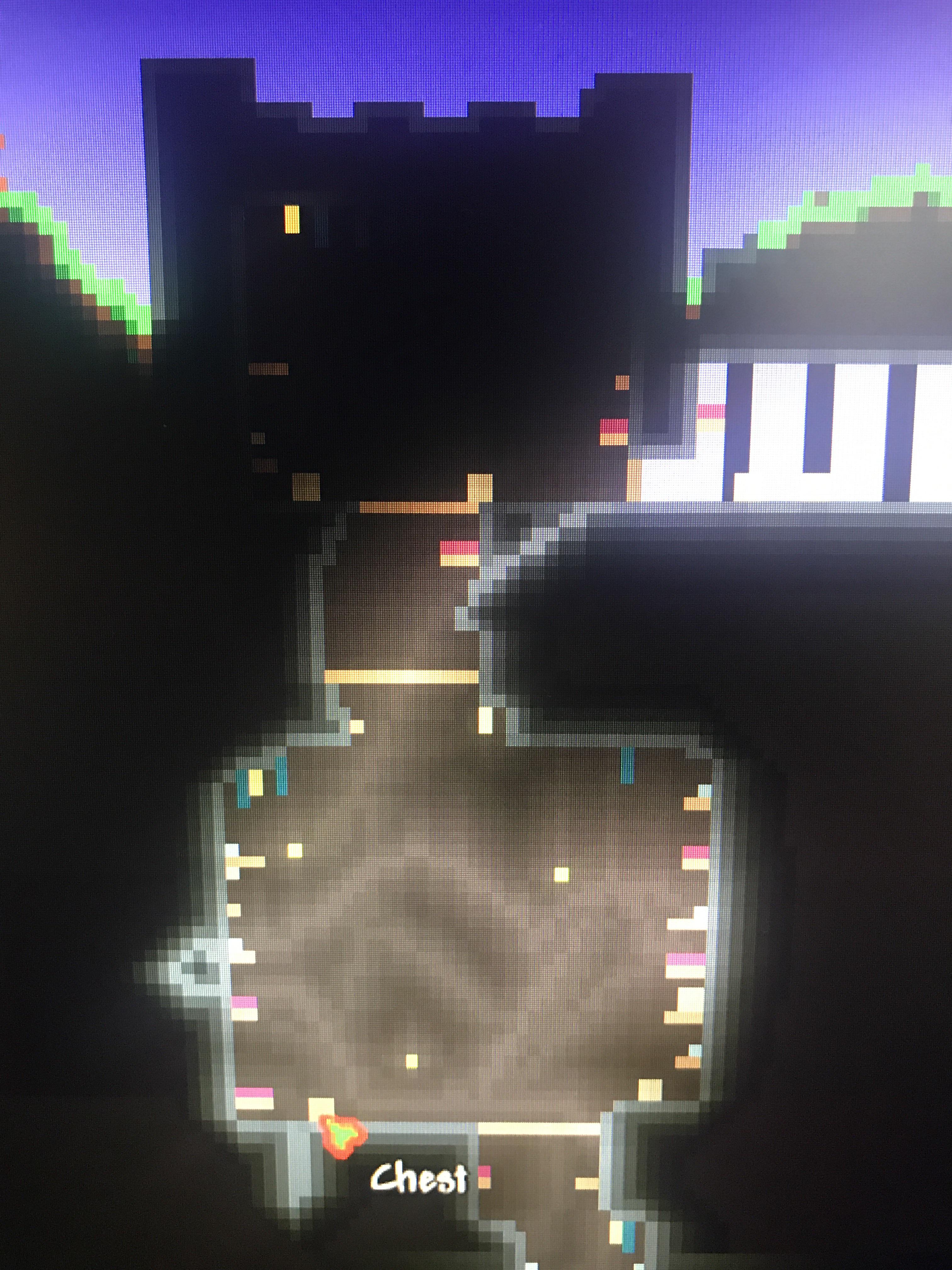 Golden chest before a dungeon guardian can spawn! r/Terraria