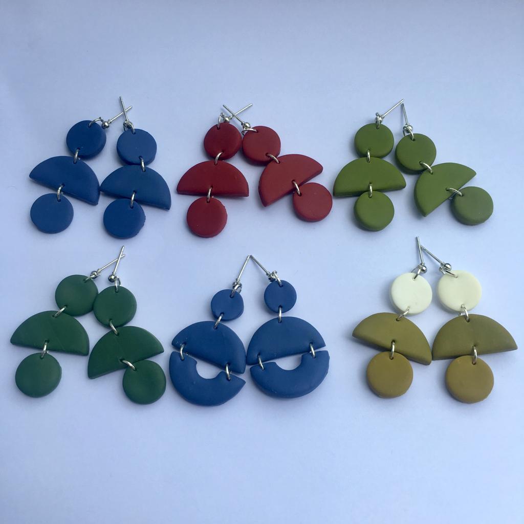 Check out these handmade polymer clay earrings! r/polymerclay