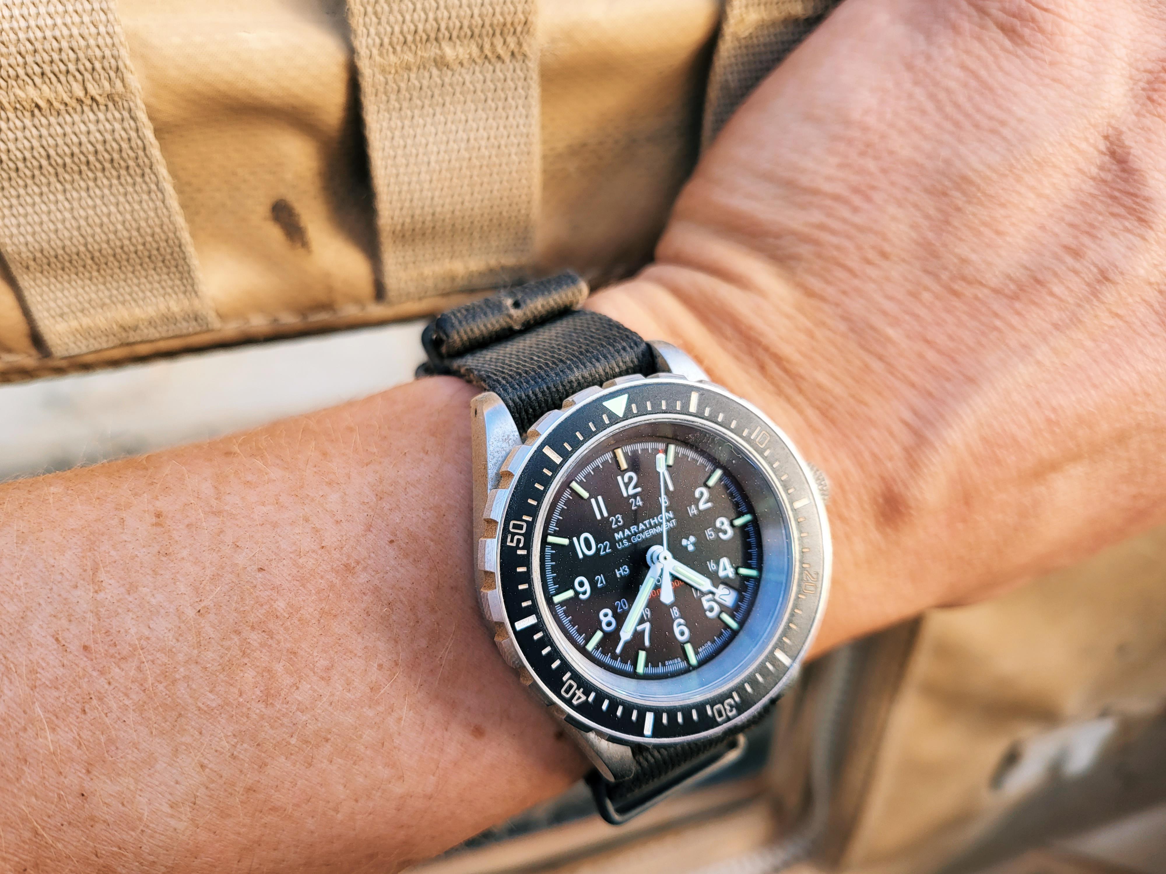 [Marathon GSAR] Picked this up on a deployment r/Watches