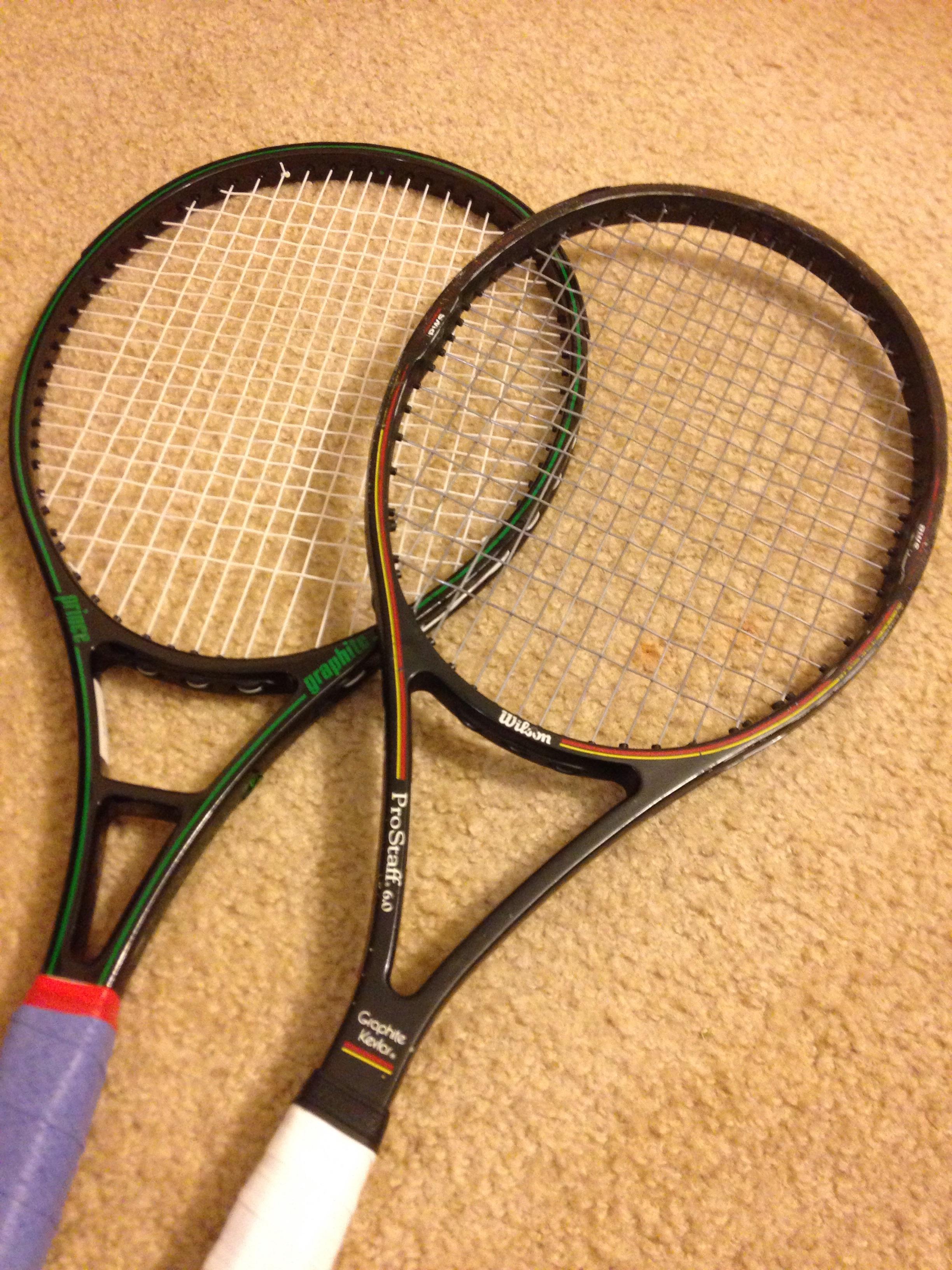 Classic racquets, anyone? I recently acquired these two hall of famers