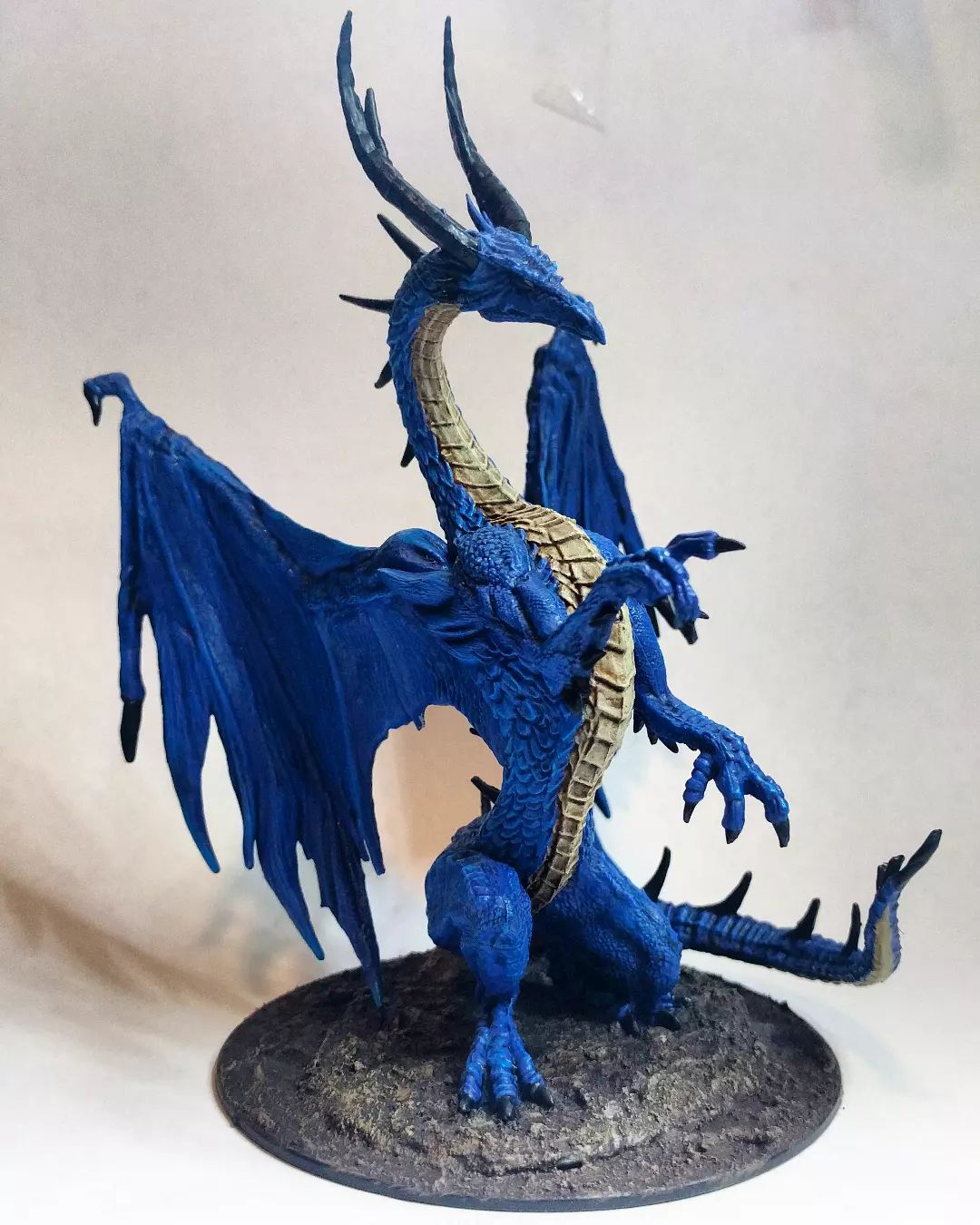 Pathfinder Battles Blue Dragon r/minipainting