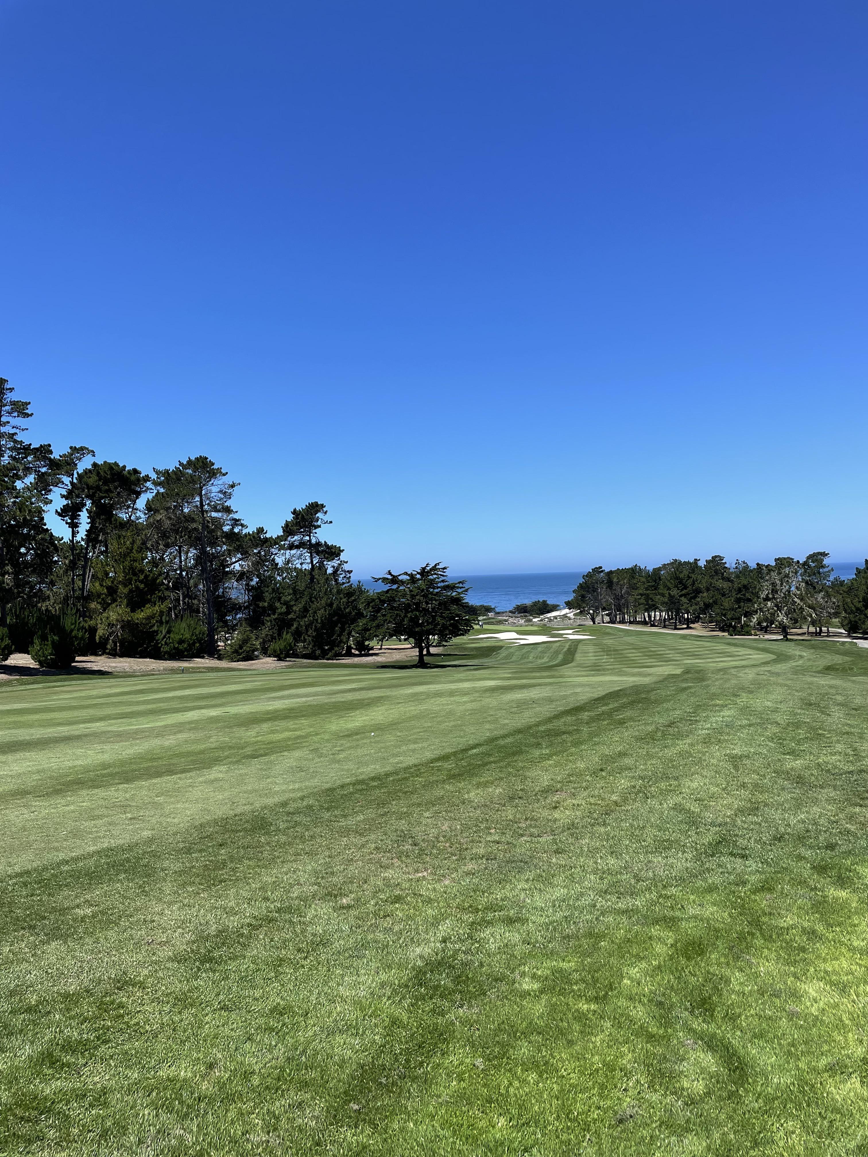 The First Hole at Spyglass Hill is one of the Best Opening Holes of