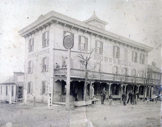 Brown's House (Est. 1810) Mt. Aetna, Pennsylvania, circa 1910 r