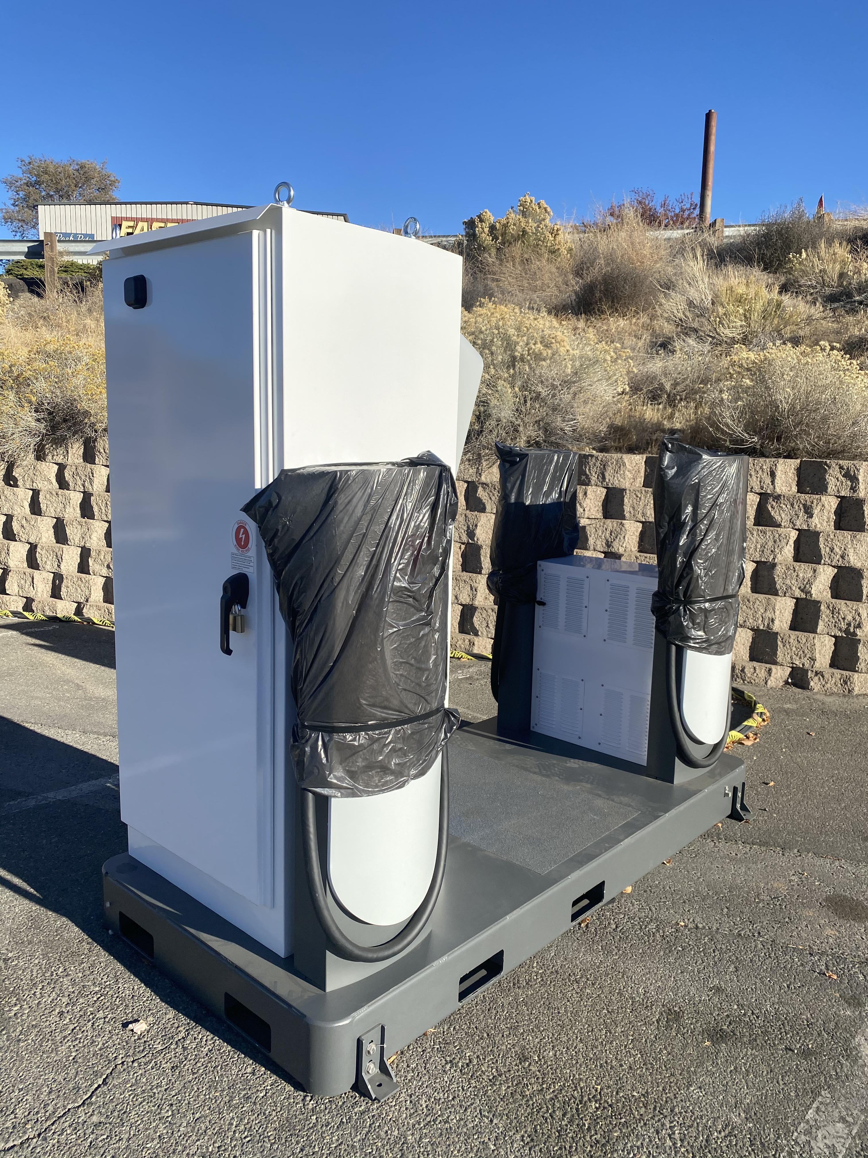 New units at the Winnemucca, NV charging station. r/superchargers