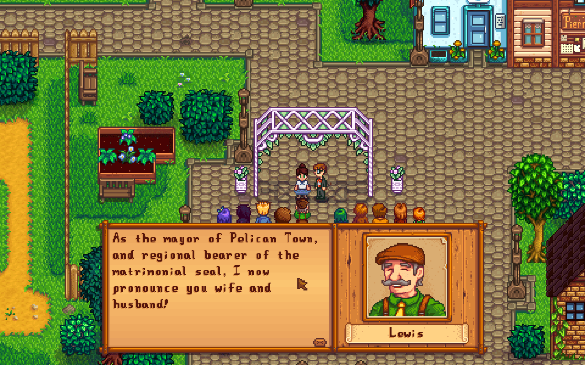 Today I finally married Harvey! r/StardewValley