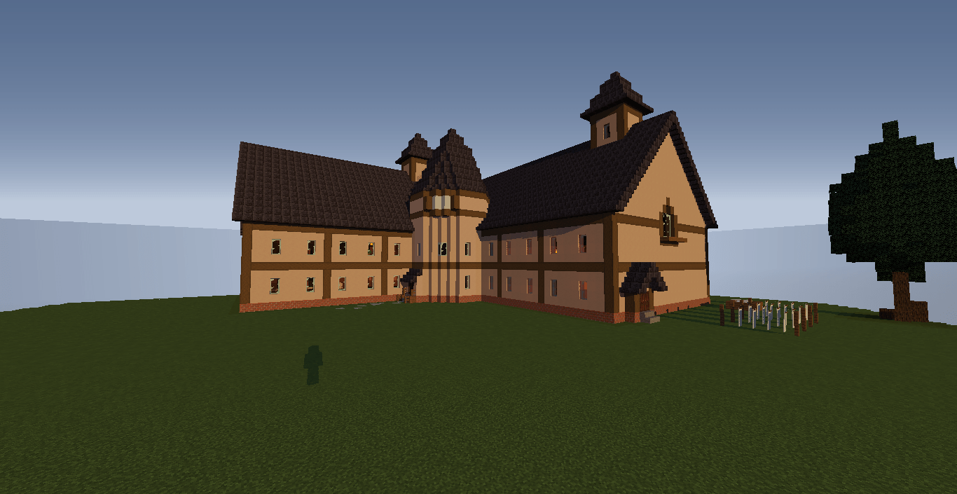 Spoilerless] I Made Gracefield In Minecraft : R/Thepromisedneverland