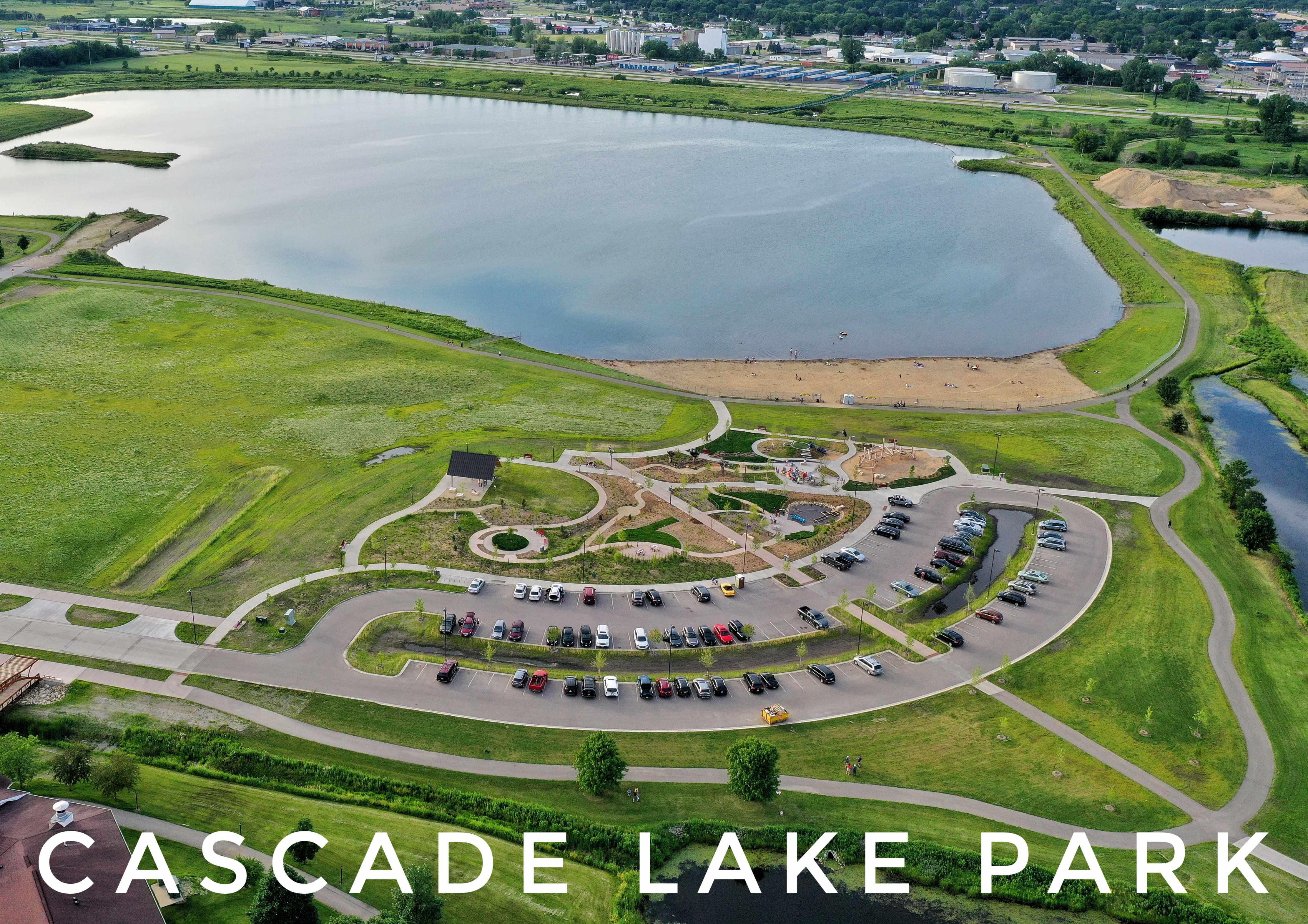 Cascade Lake Park is open and pretty busy today. r/rochestermn