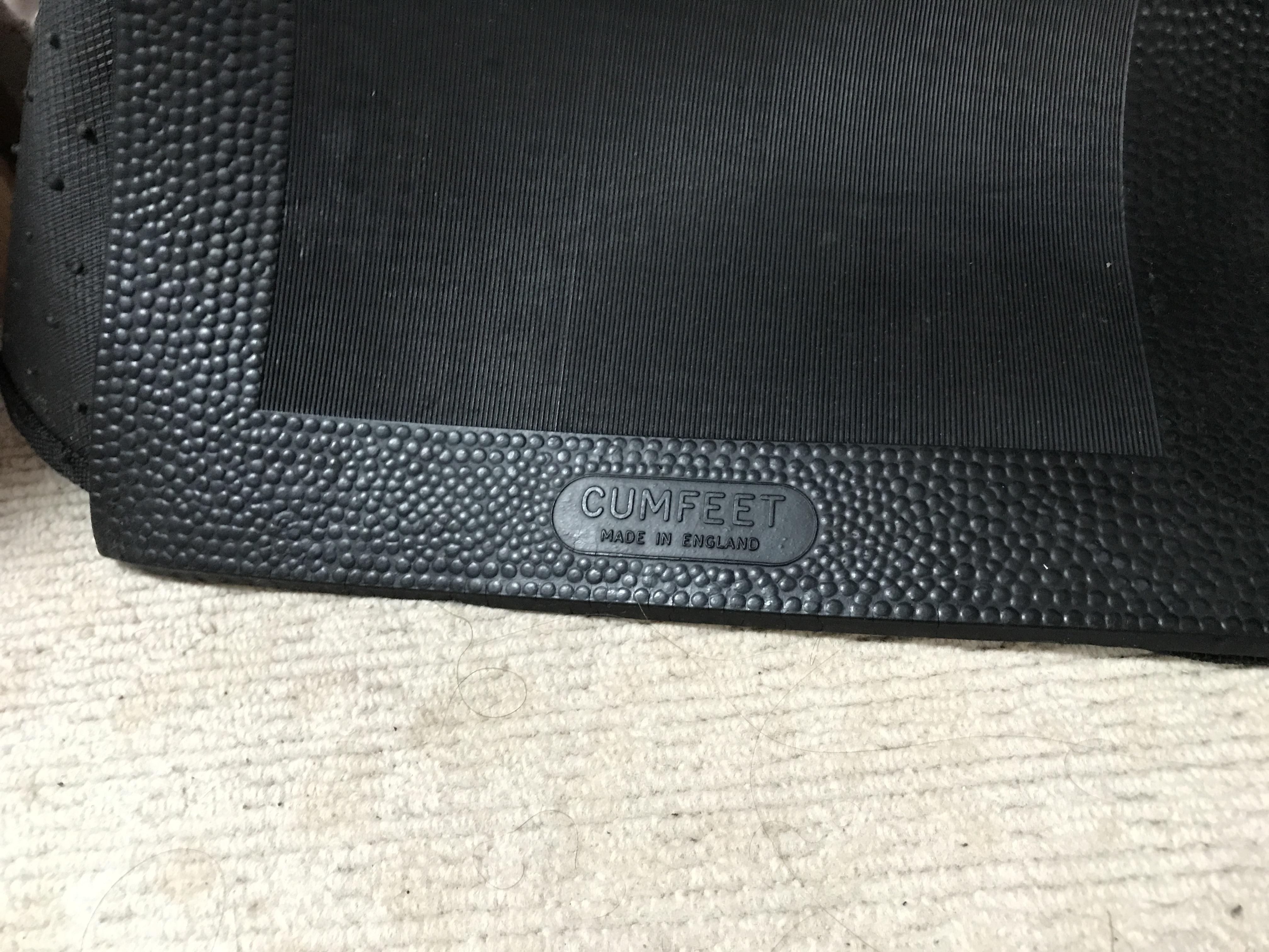 On the rear floor mats from my 2004 Vauxhall Corsa (although I don’t