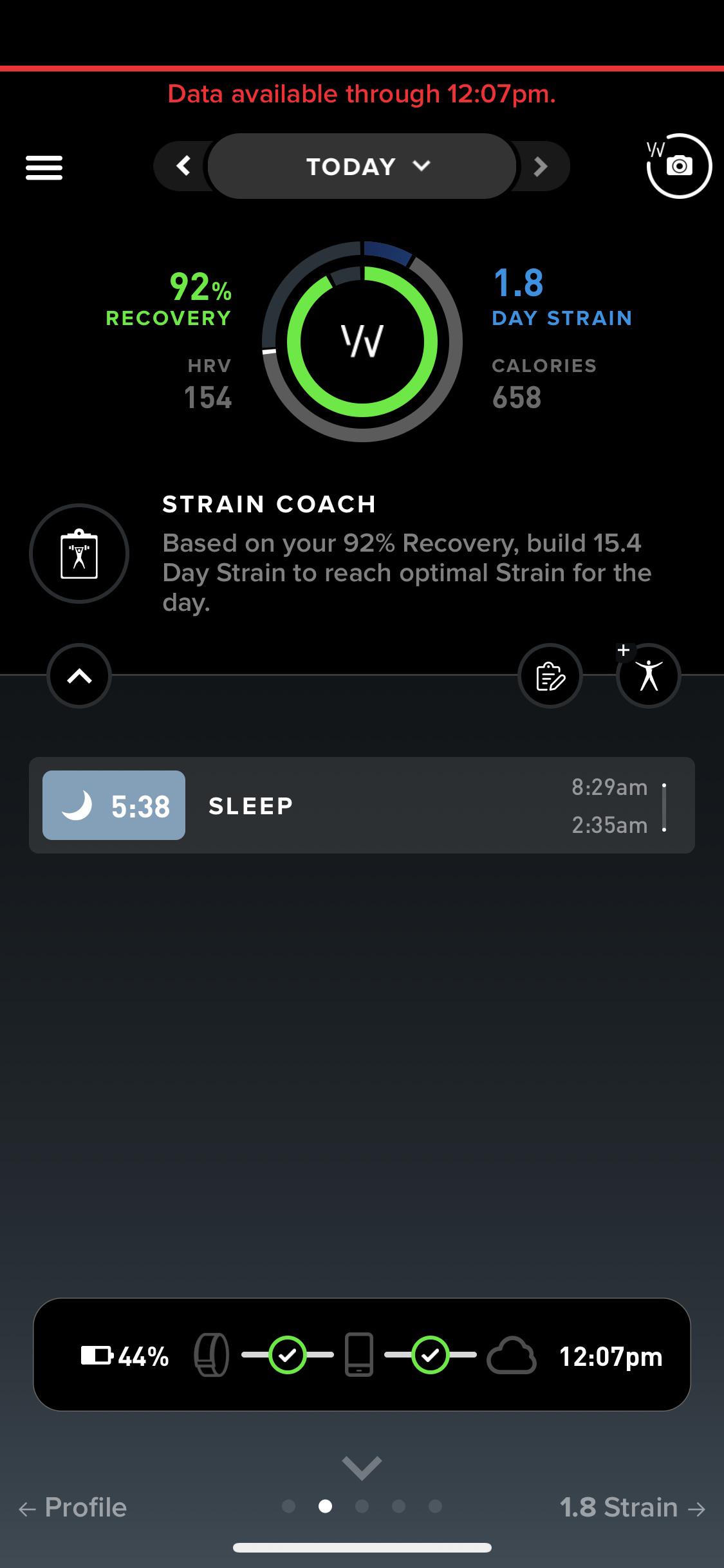 Does sleep even help with recovery? r/whoop