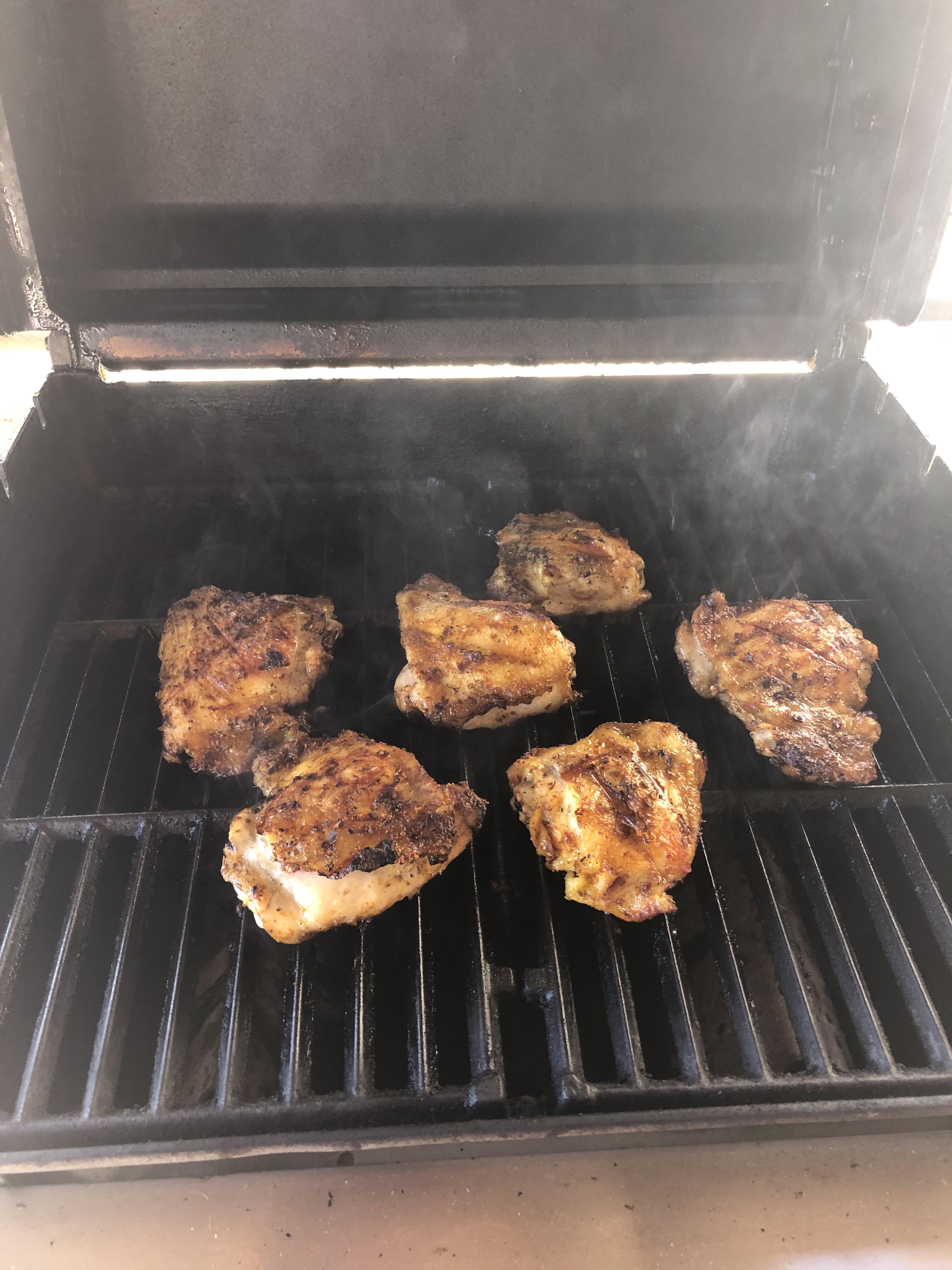 Grilled Peri Peri Chicken Thighs r/Ketomealseatingnow