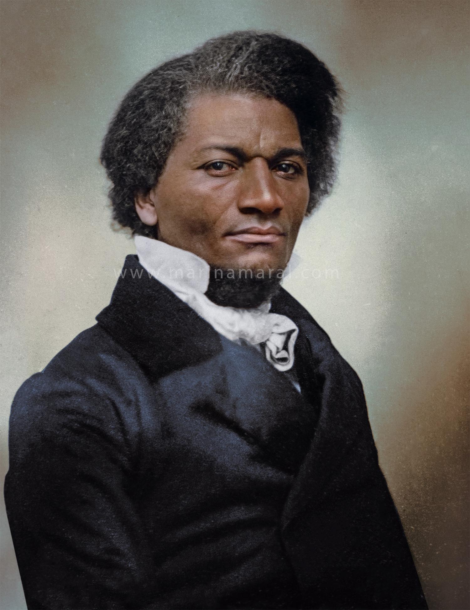 Frederick Douglass, leader in the abolitionist movement and an early champion of women’s rights