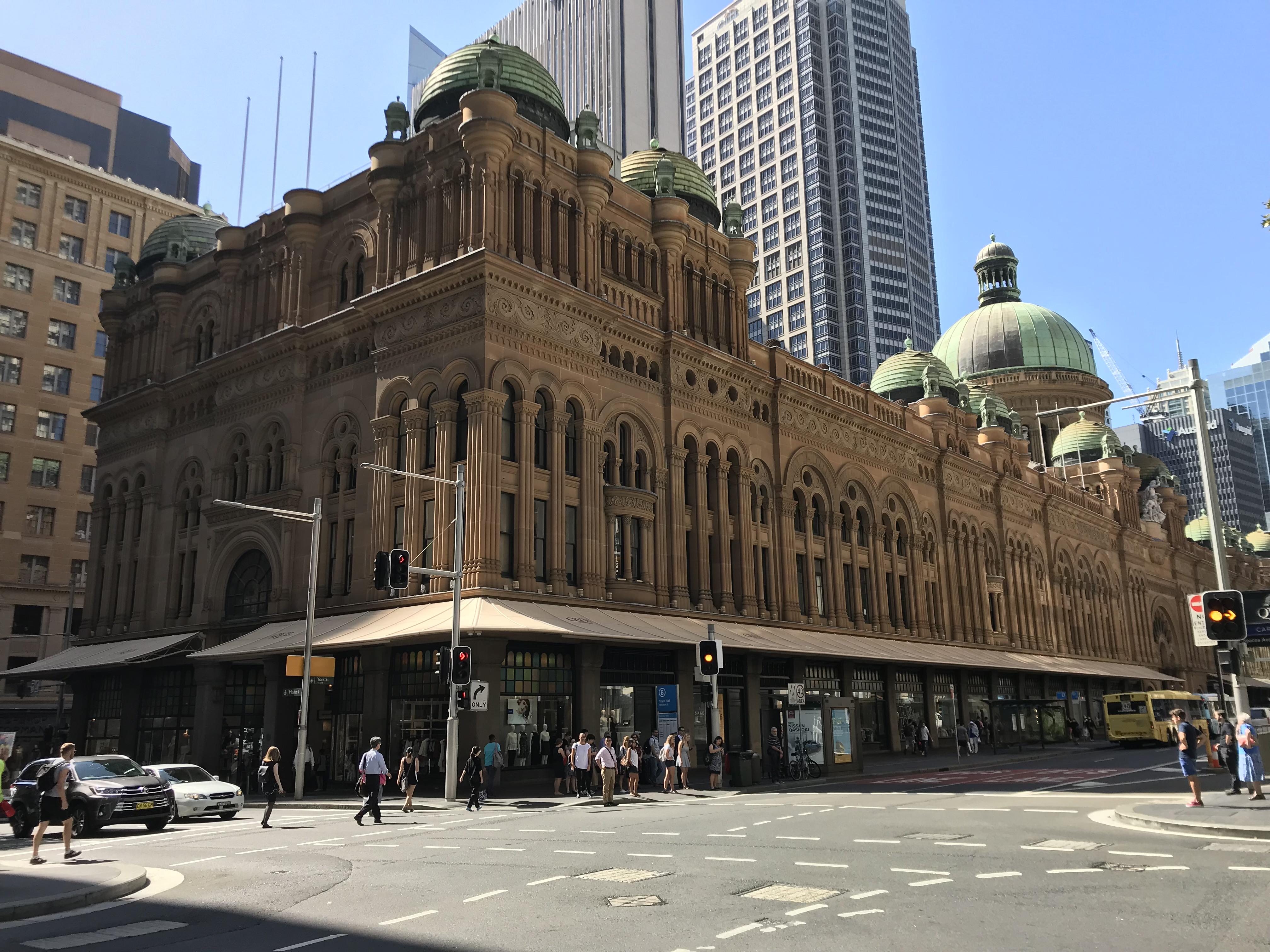Grew up in Sydney but I’m still in awe of the QVB. But I’d like to see