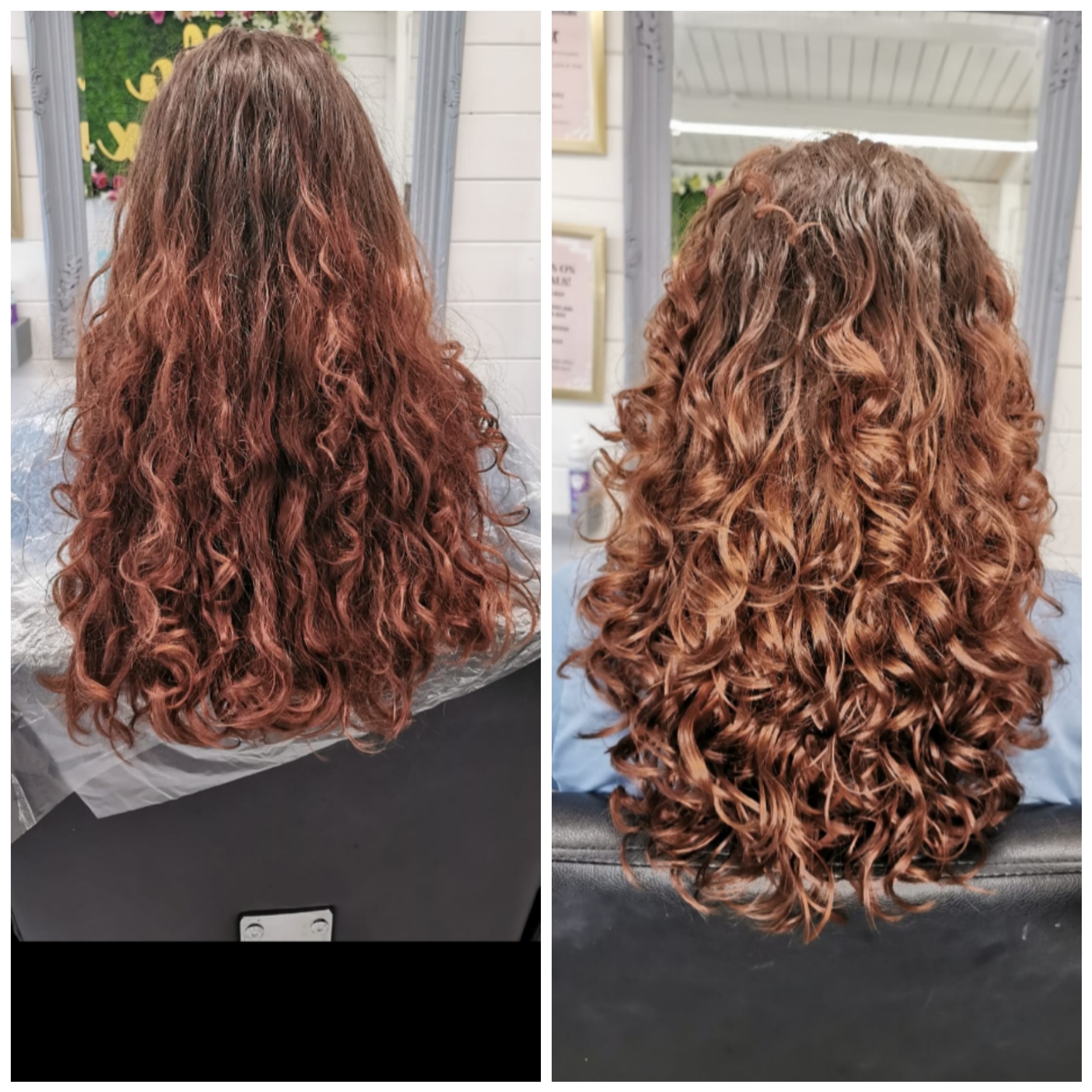 Had my first curly cut today after only cutting my own hair for over a