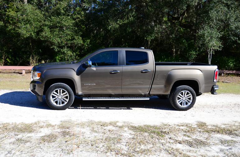 2015 GMC Canyon Crew Cab Long Bed. The official car of? r