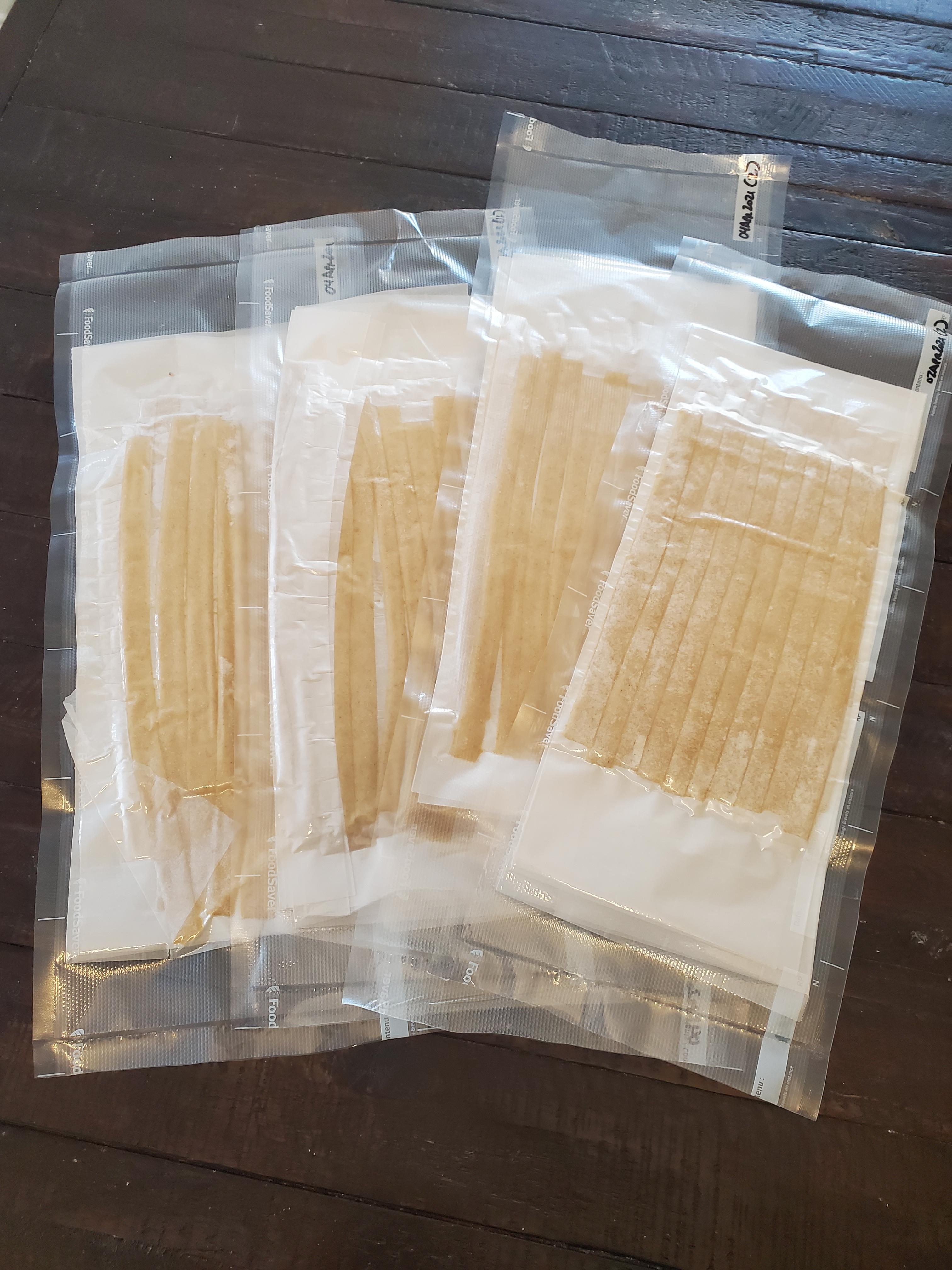 Not a full prep, but I used my new vacuum sealer to make home made