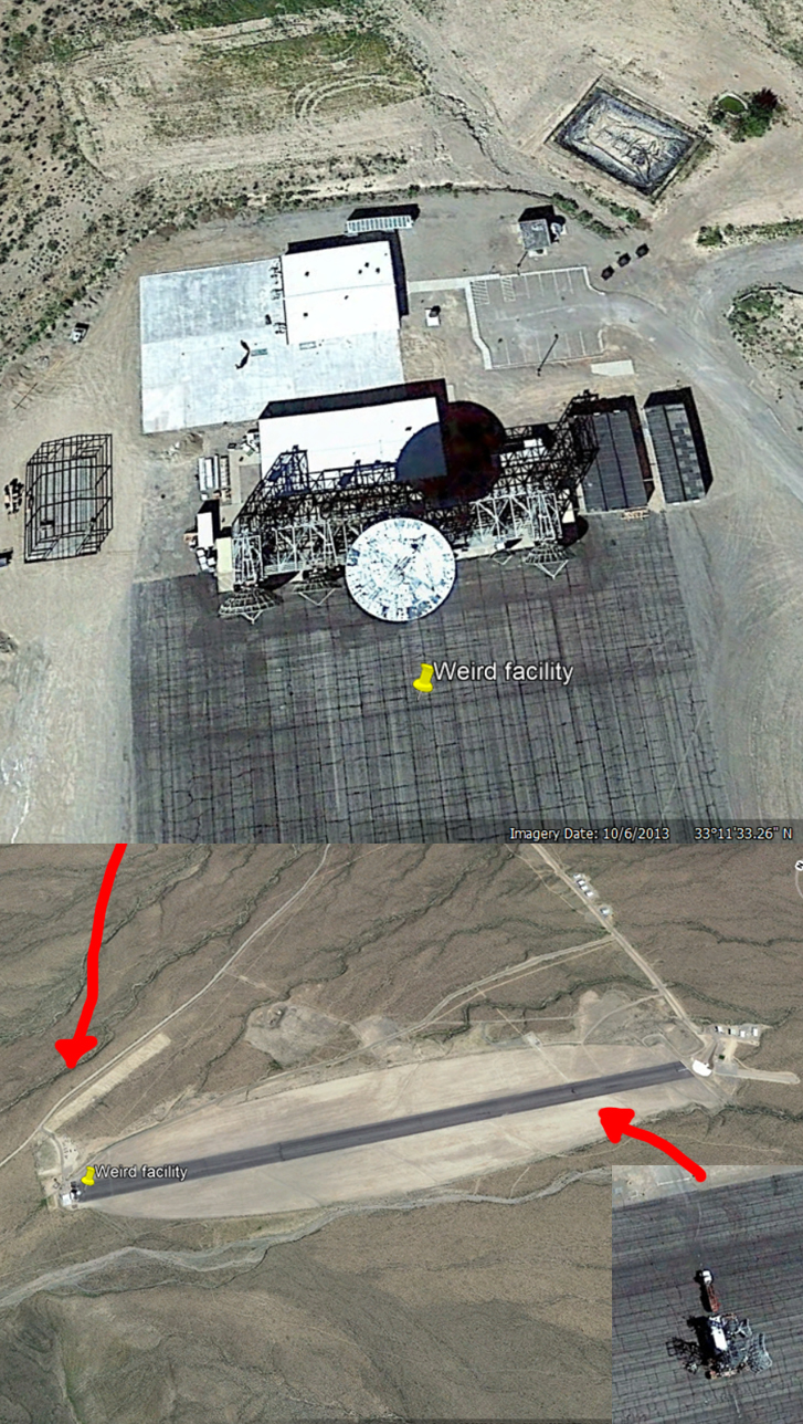 Weird facility near White Sands Missile Range NM r/Google_Maps_Oddities