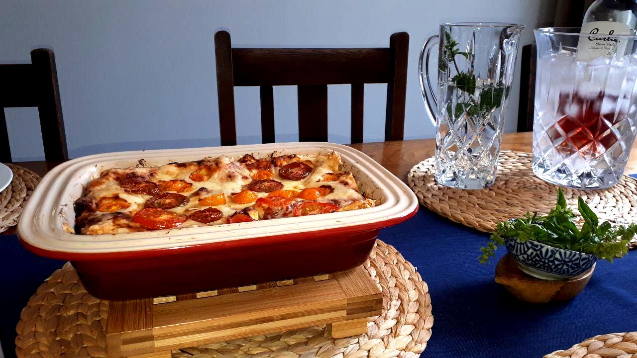 Vegetable Lasagne in Le Creuset Lasagne dish r/LeCreuset