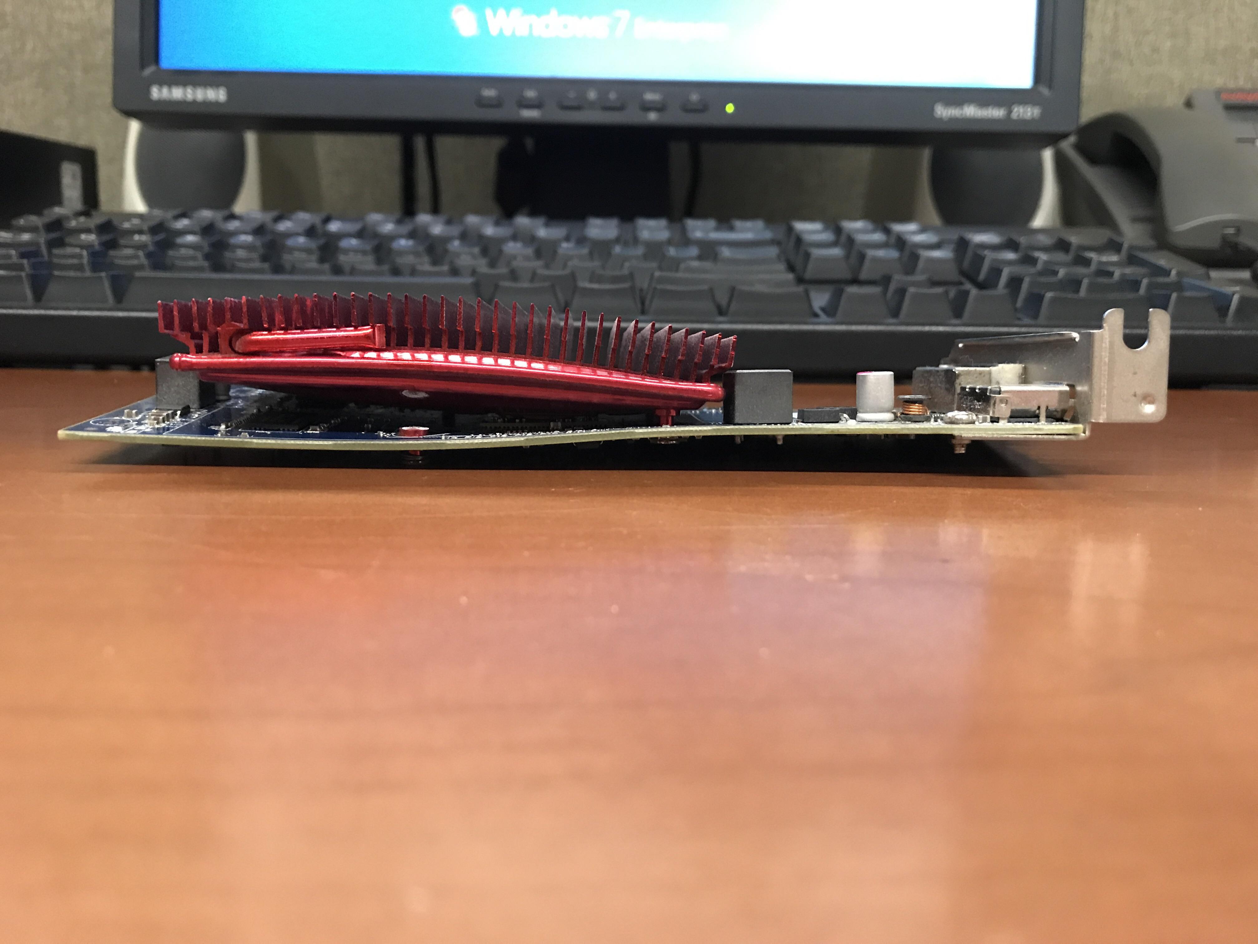 "Sometimes my monitor flickers" r/techsupportgore