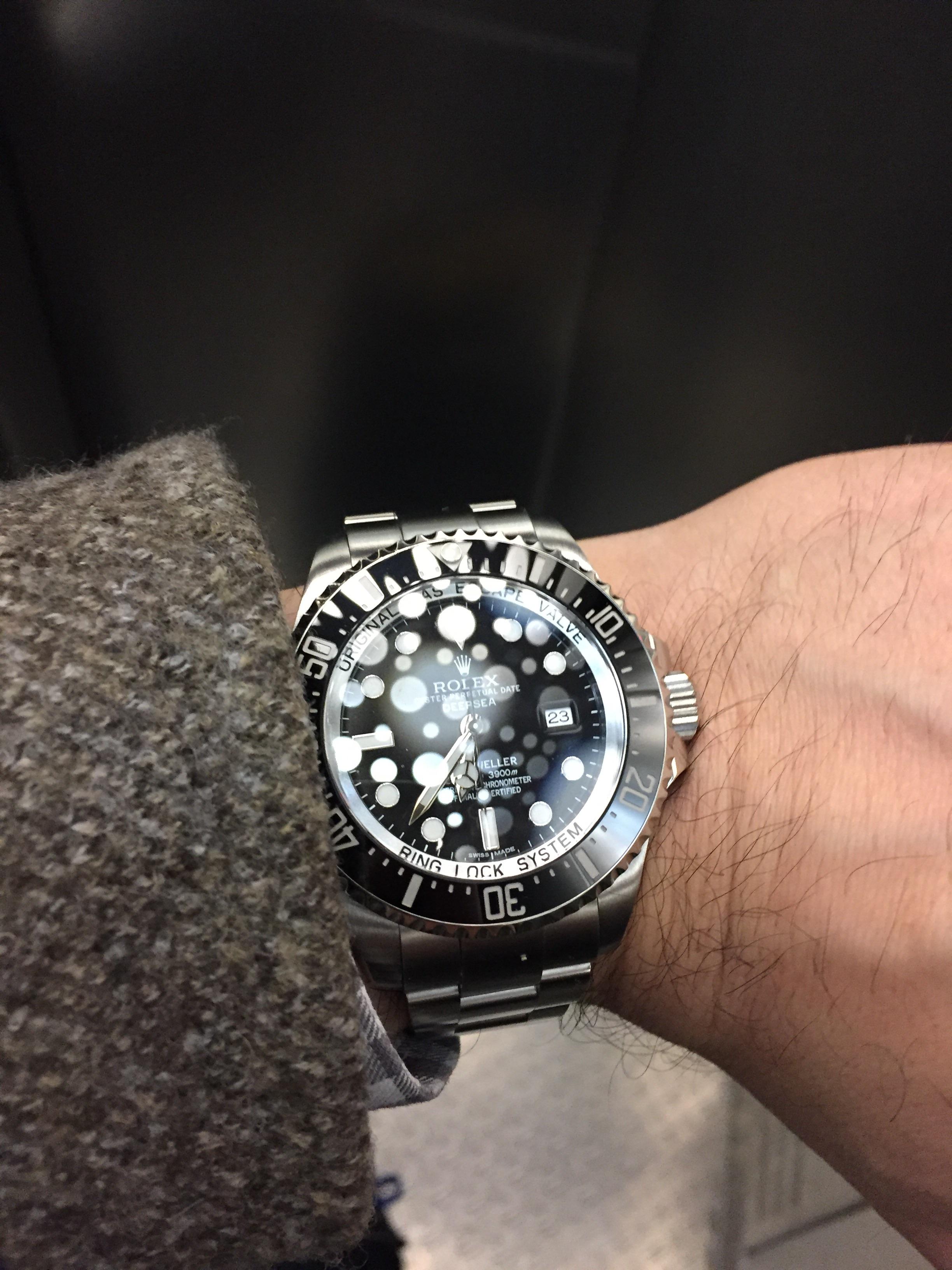 [Rolex Oyster Perpetual SeaDweller Deepsea] love the lighting effect