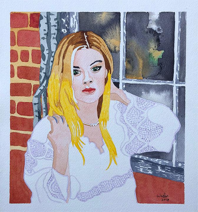 Another practice watercolor from Reddit Gets Drawn. r/Watercolor