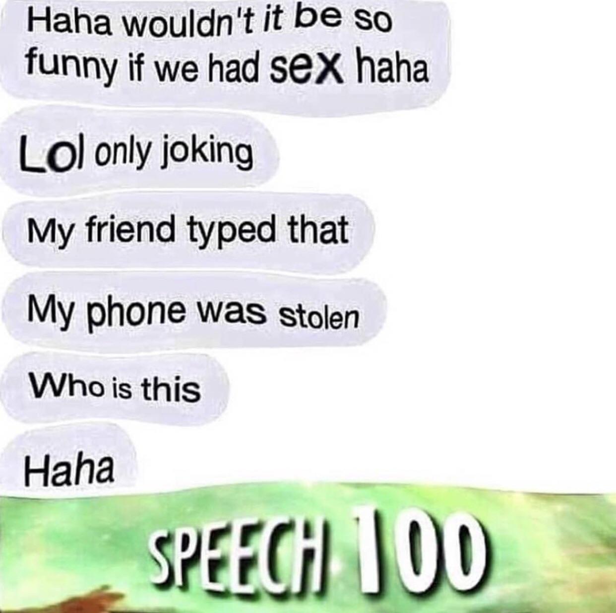 speech 100 memes