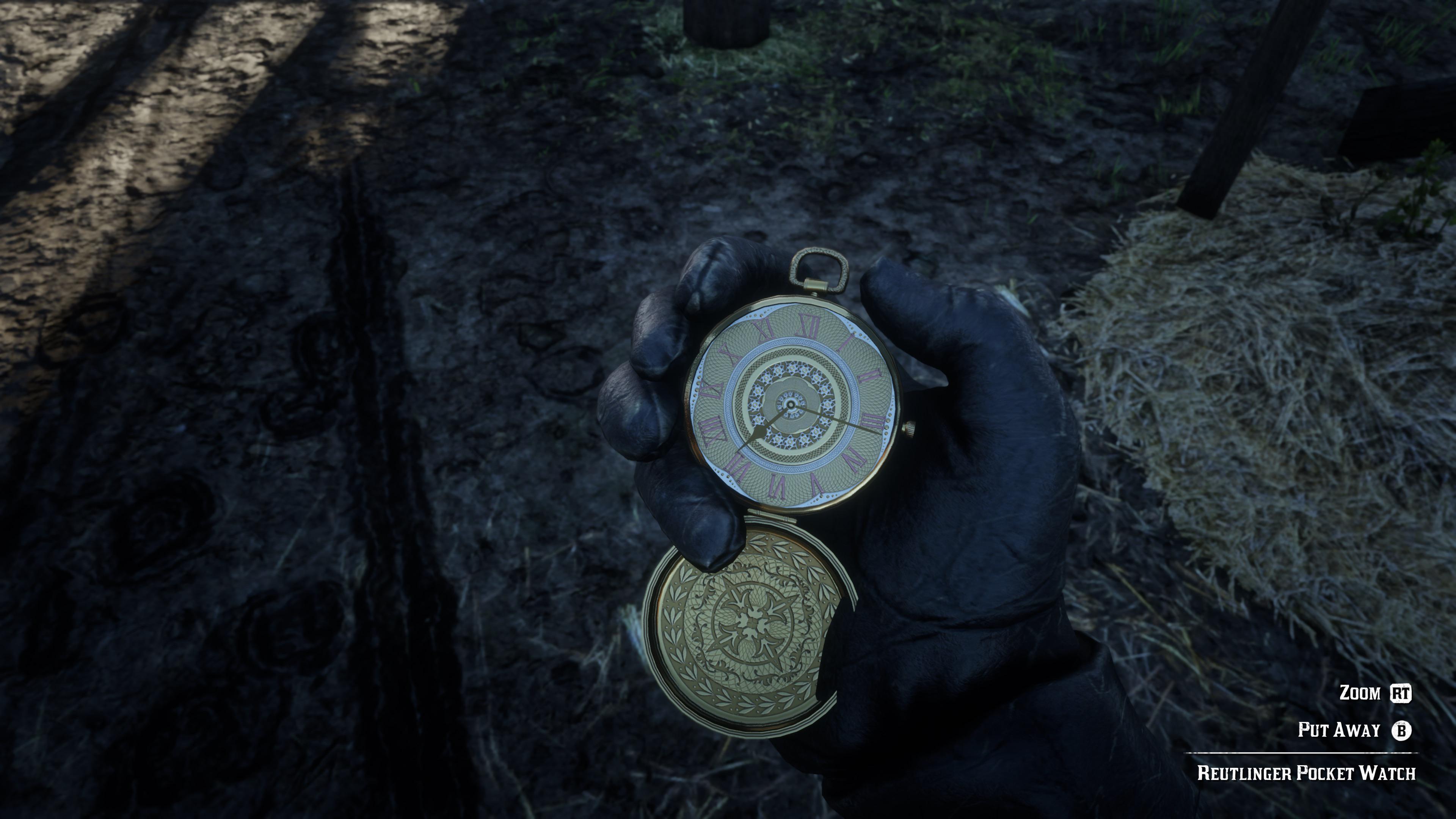 Anyone keep the reutlinger pocket watch for John as a sort of