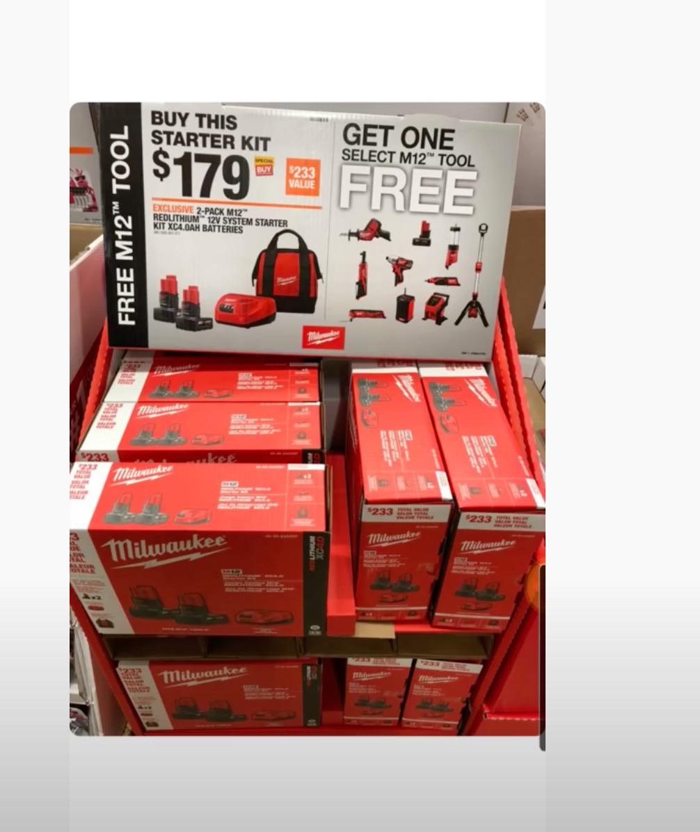 When does promo start at Home Depot? Houston,TX area r/MilwaukeeTool