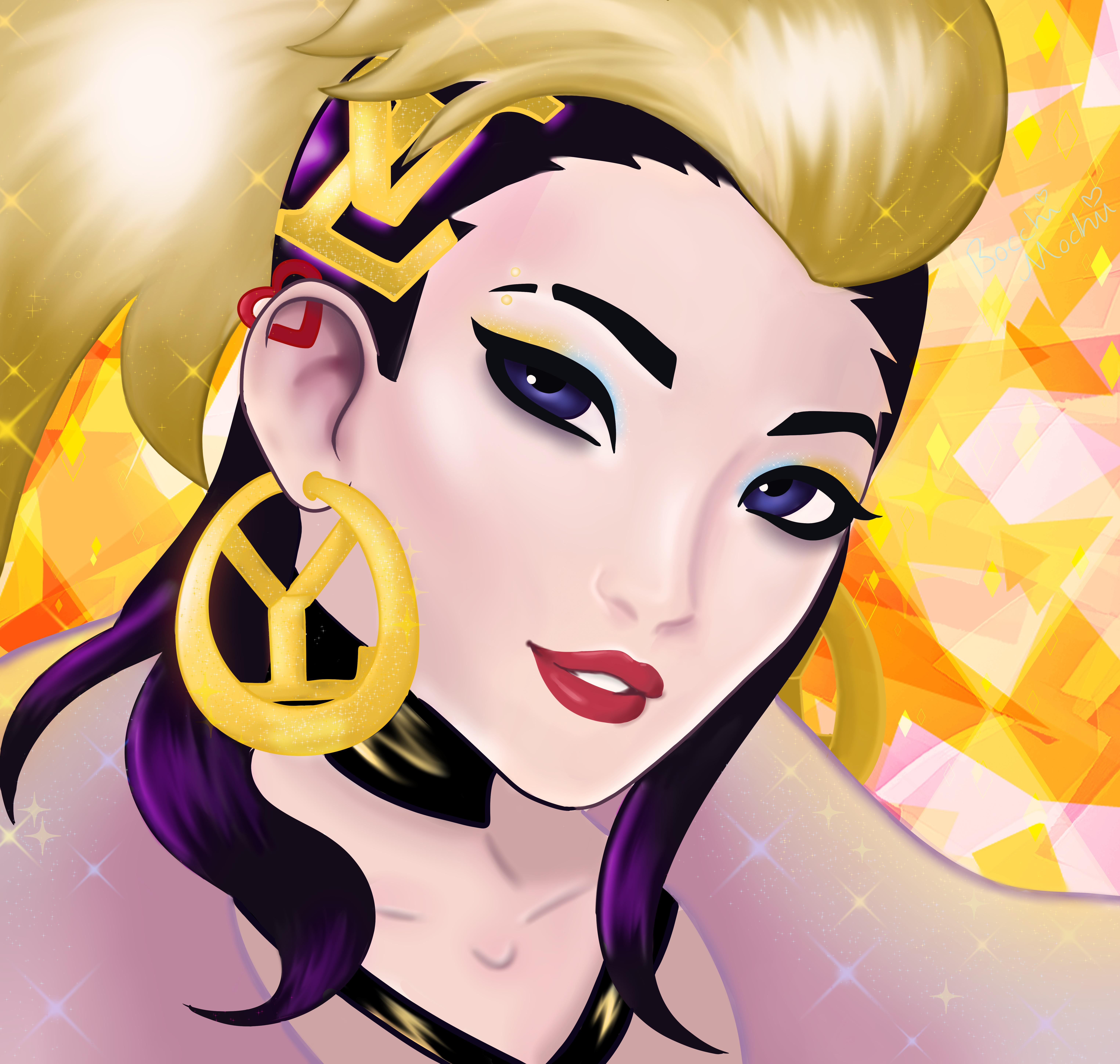 Tried my hand at creating a Prestige KDA All Out Akali Icon r/akalimains