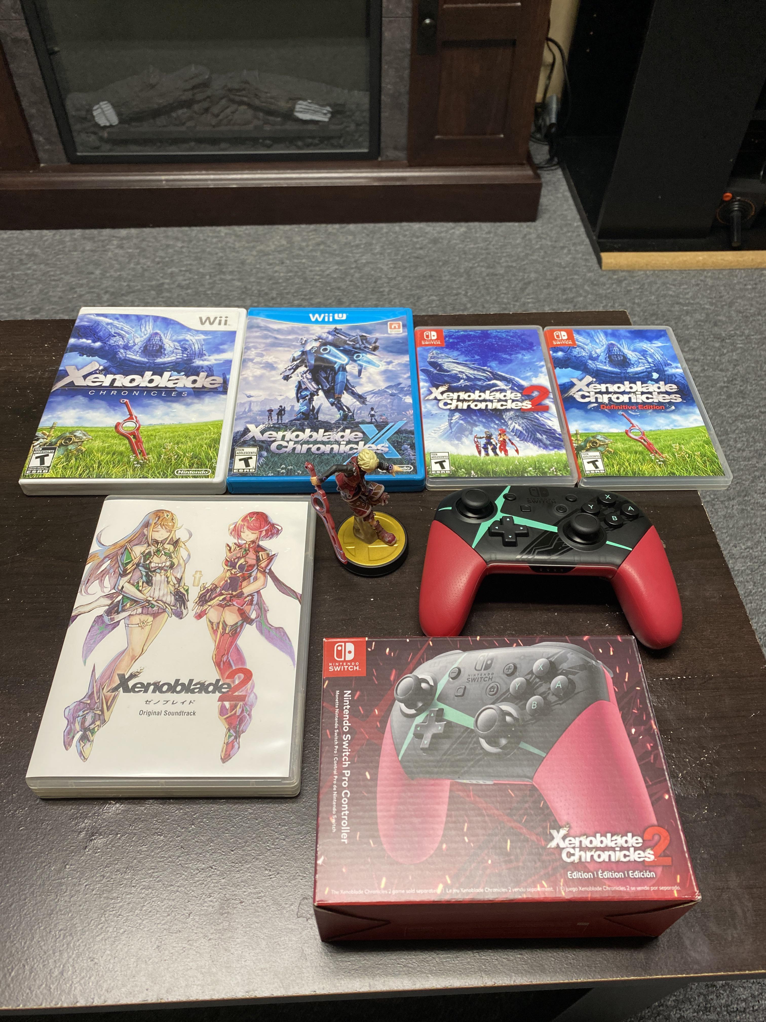 Here’s my xenoblade collection that I started in September. Can you