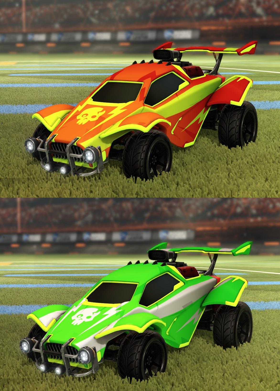 My Lime Octane Setup! r/RLFashionAdvice