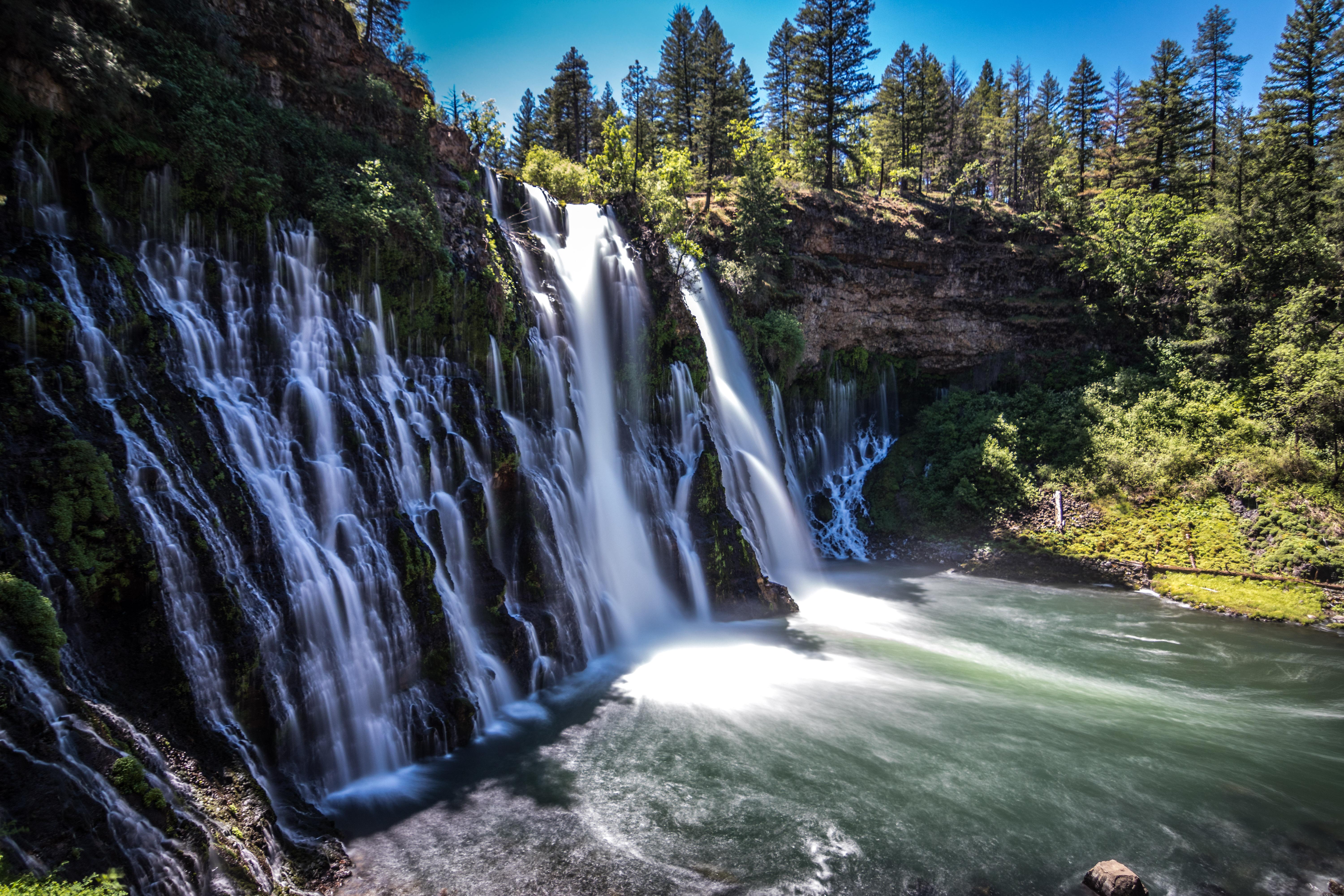 Burney Falls, California [OC] [6000X4000] r/EarthPorn