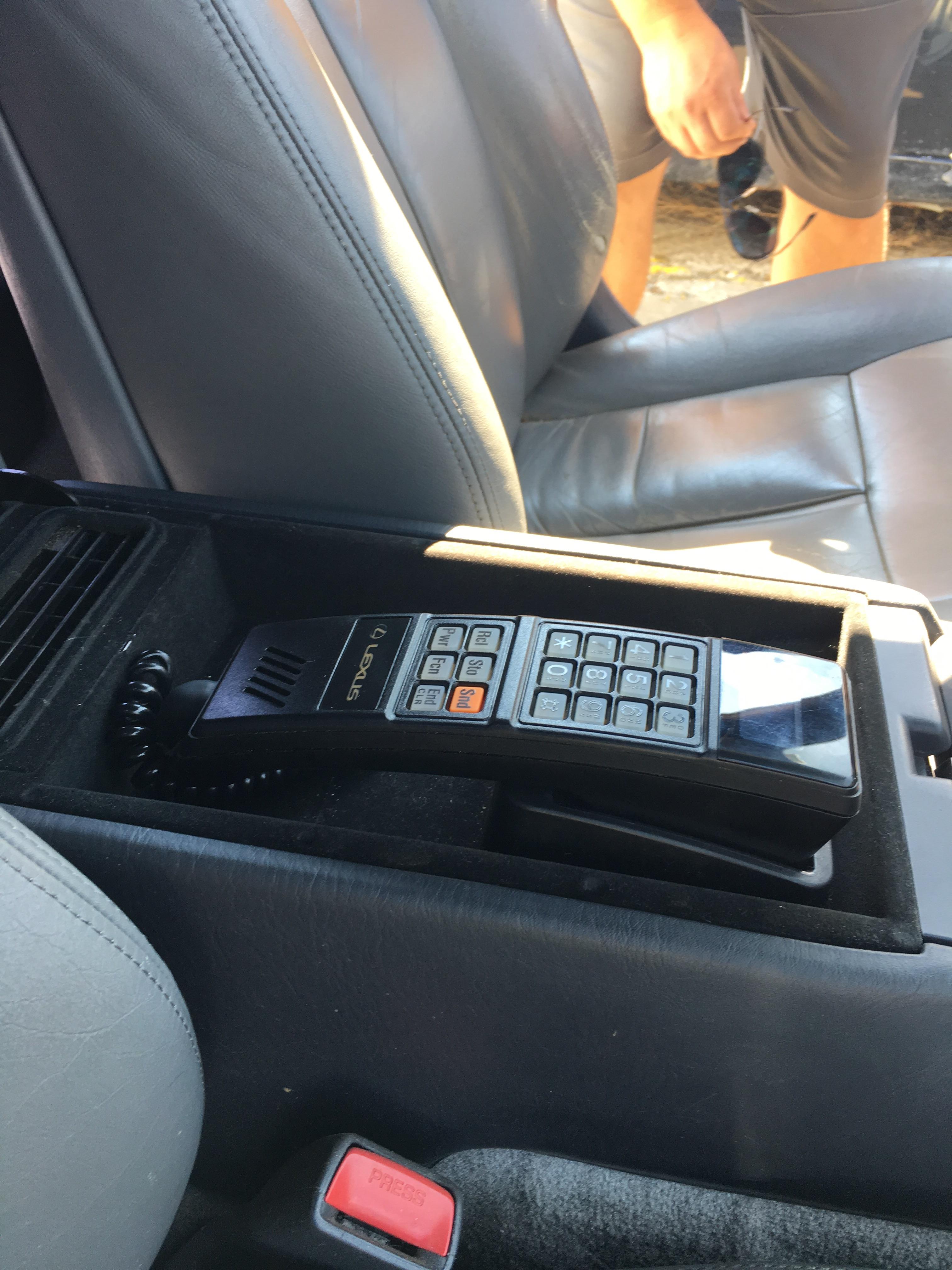 Remember the car phones that were an optional extra in 80s and 90s