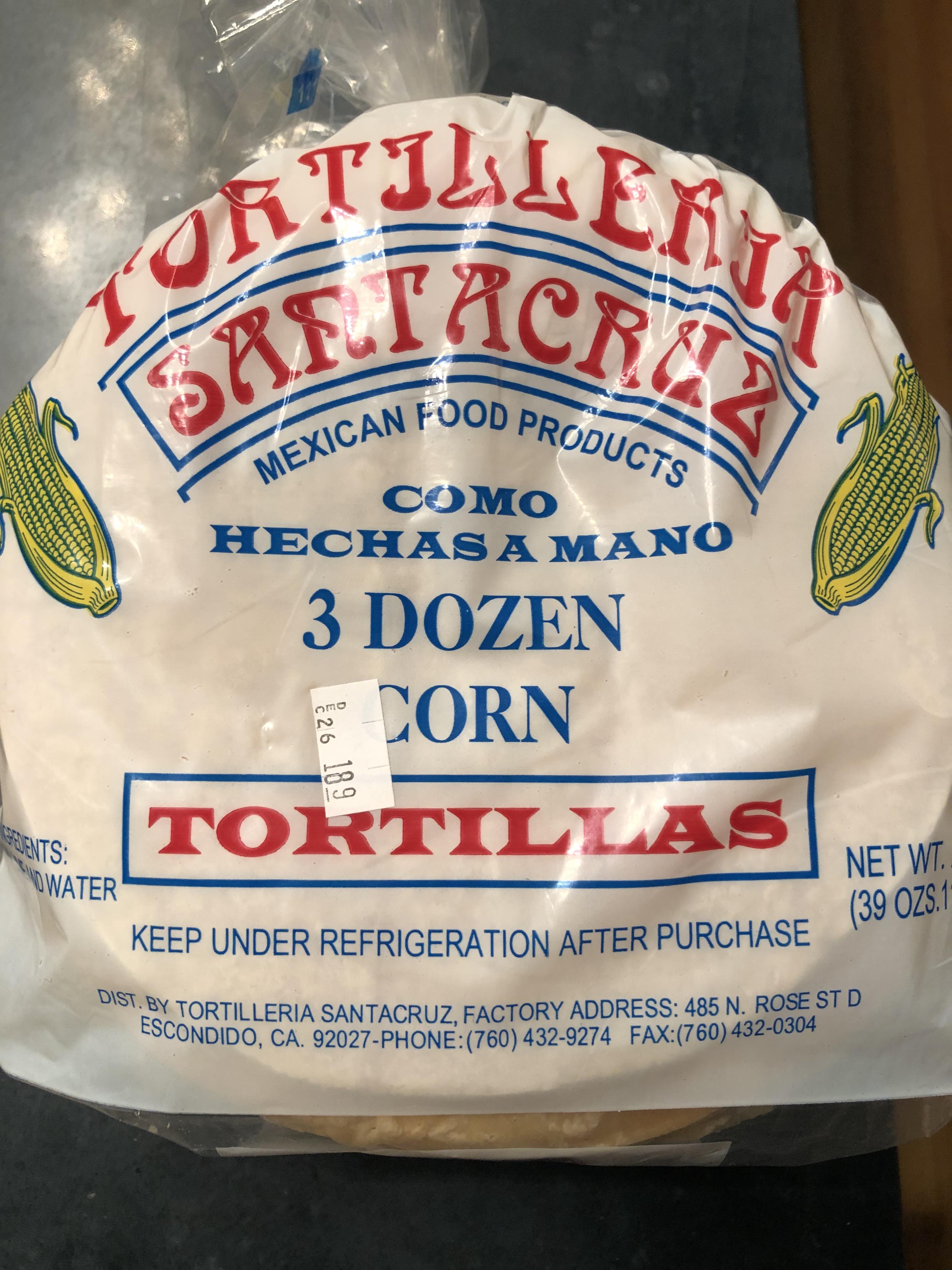 Who is the best local producer of corn tortillas in San Diego county