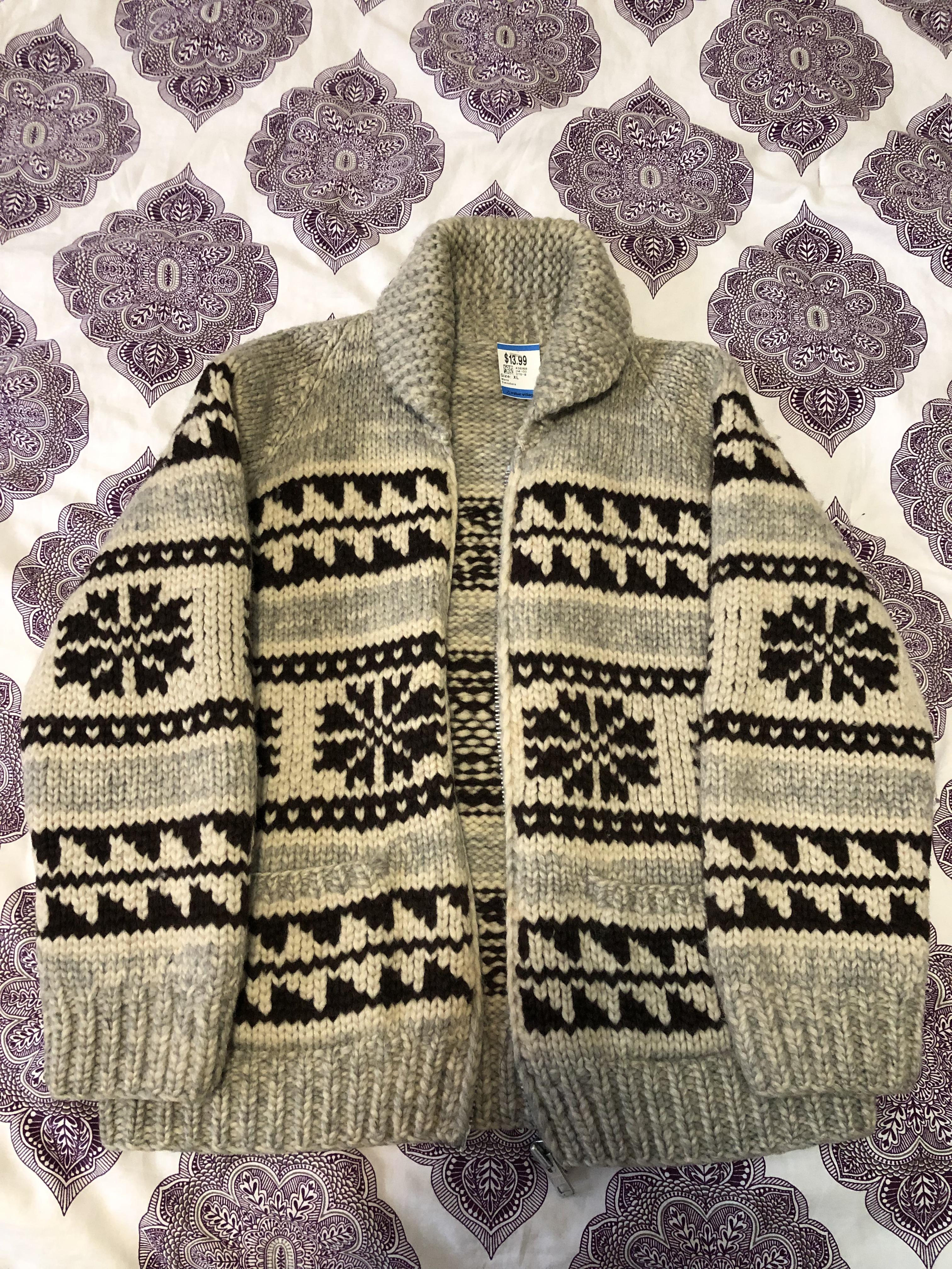 Guys I found my holy grail a real Cowichan sweater at VV in Calgary