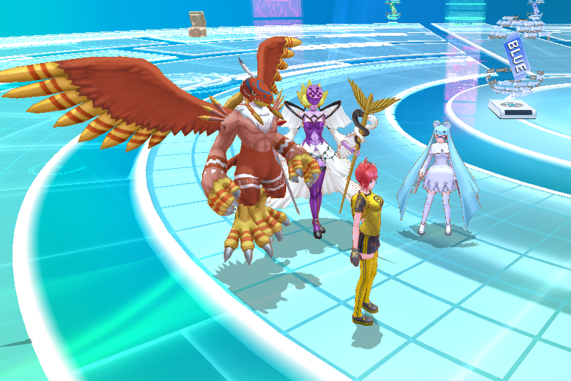 Just a few of my favorite top three in Cyber Sleuth. digimon