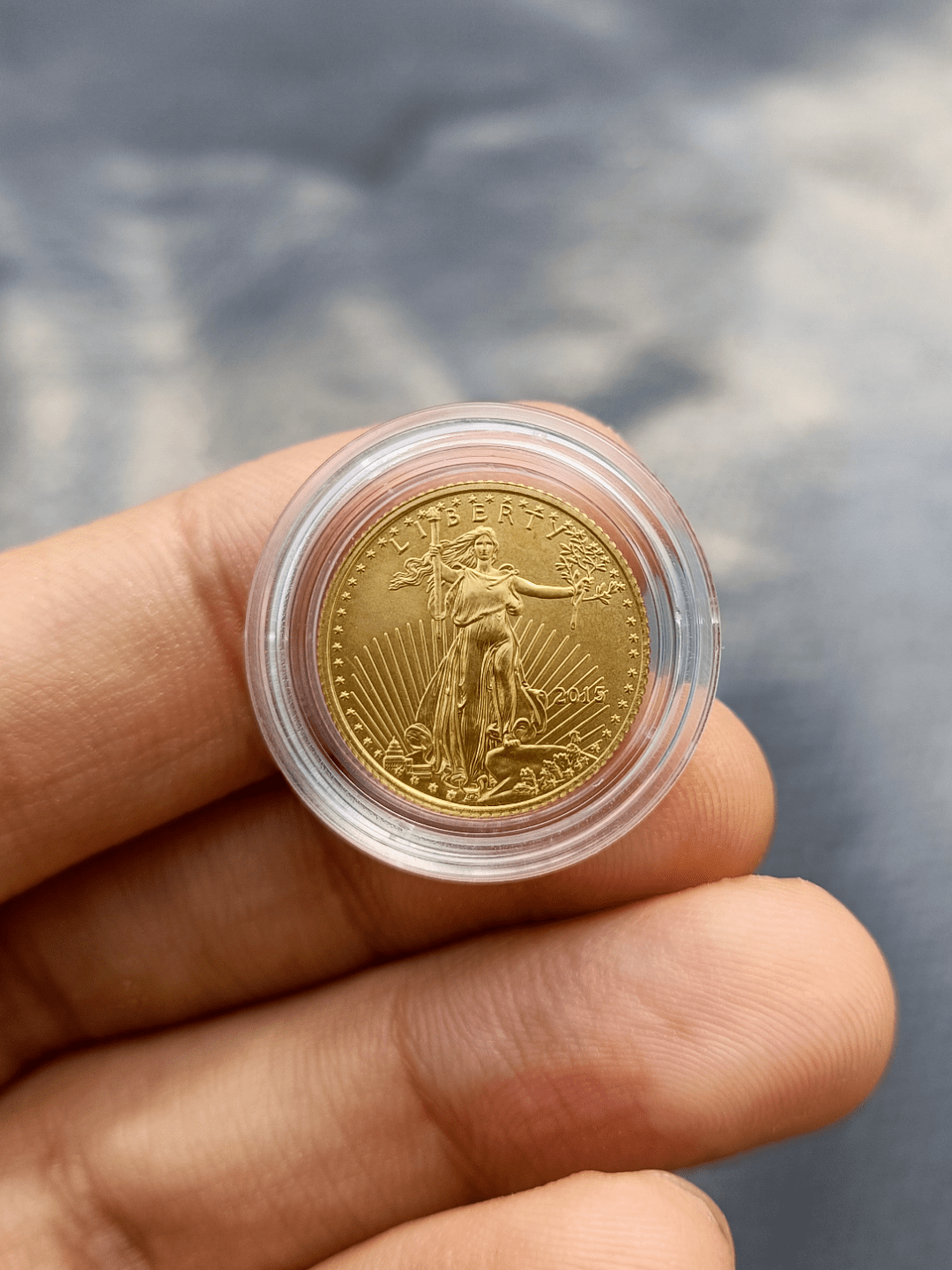 My first American gold coin! I'm European so don't see much US gold but